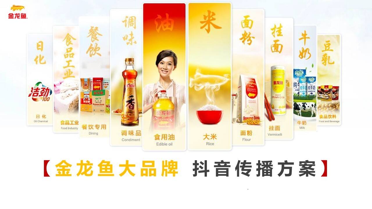 金龙鱼大品牌抖音挑战赛传播方案【快消零售】【短视频】