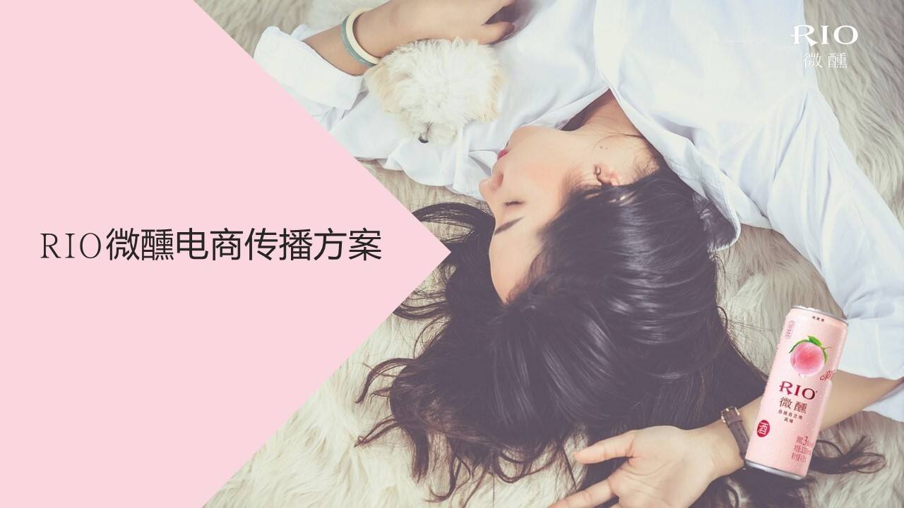 RIO微醺电商传播方案【快消品】【电商】