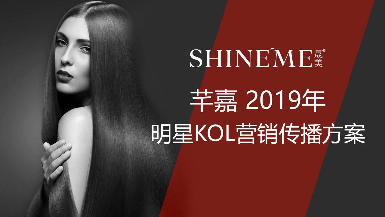 立白芊嘉明星KOL营销计划【电商】【零售】