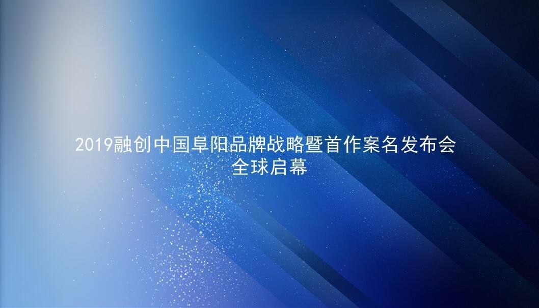 融创中国阜阳品牌战略暨首作案名发布会【金融】【发布会】