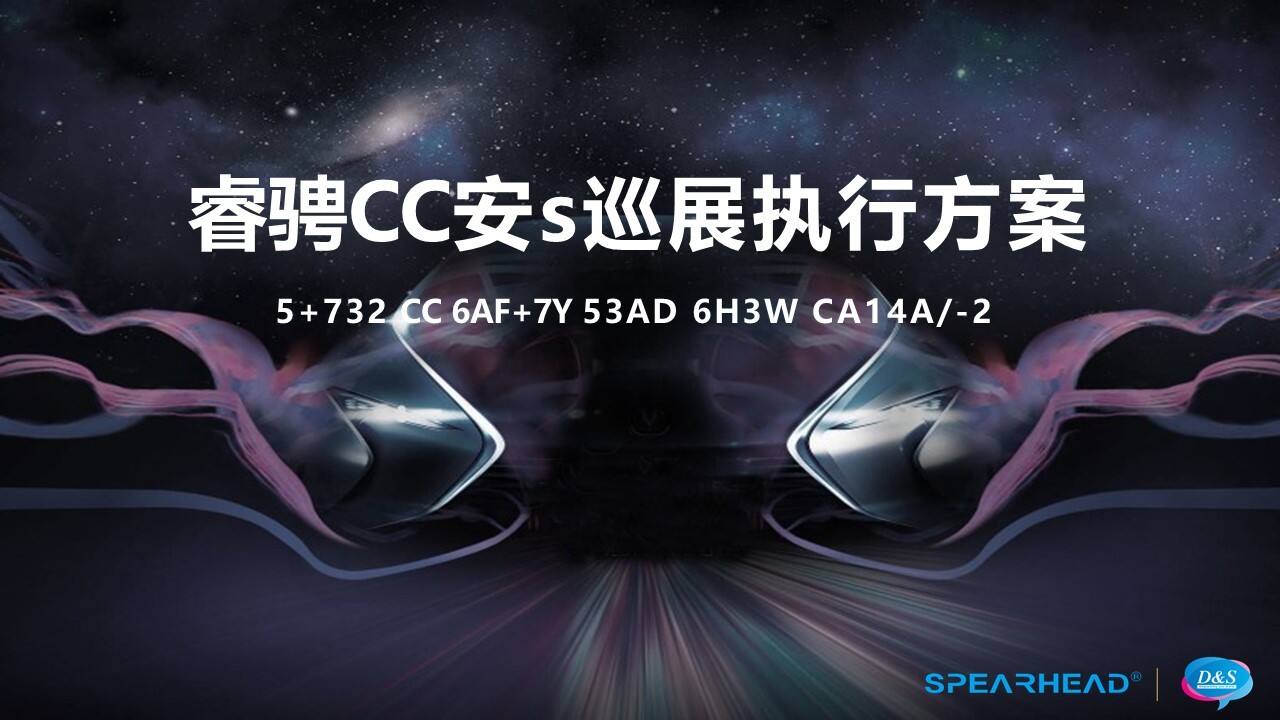 睿骋CC安全巡展活动执行方案【汽车】【策展】