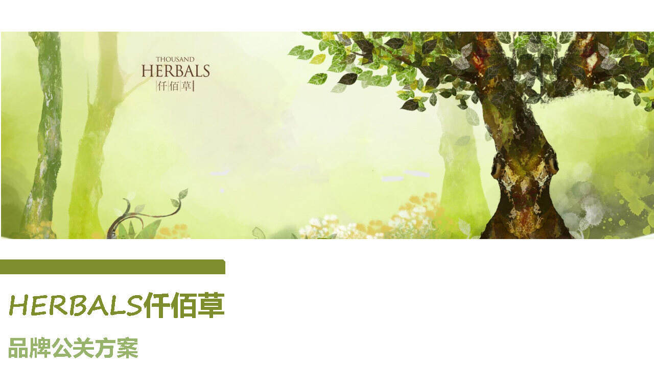 仟佰草面膜品牌公关方案