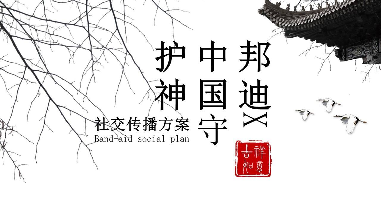 2020邦迪x中国守护神社交传播方案