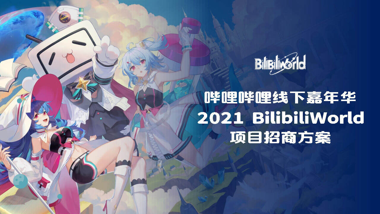 2021BilibiliWorld线下嘉年华项目招商方案
