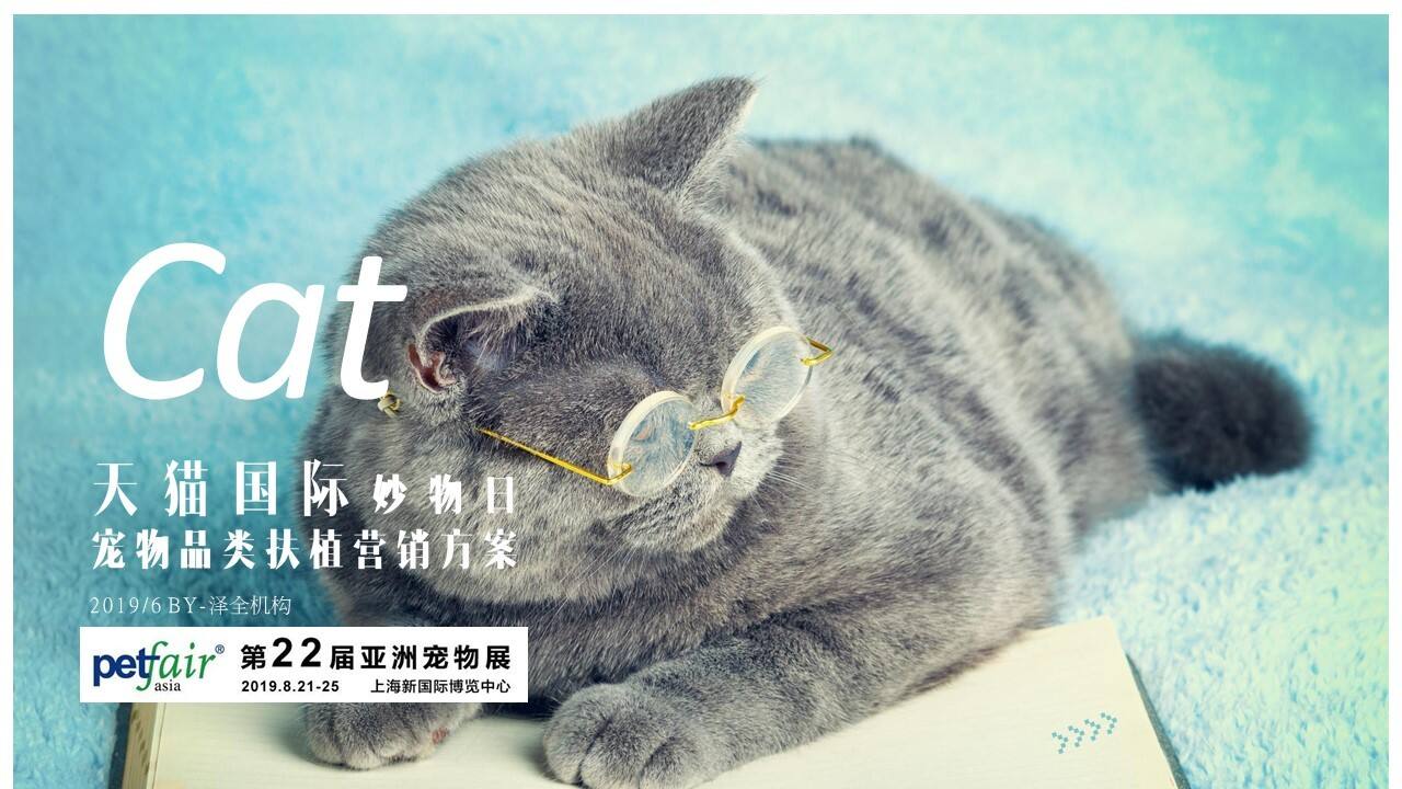 天猫国际宠物品类扶植计划营销方案【电商】【脚本】