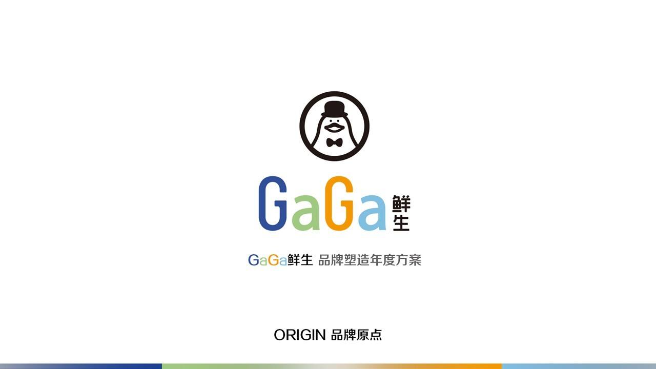 GaGa鲜生 品牌塑造年度方案【零售】【品牌营销】