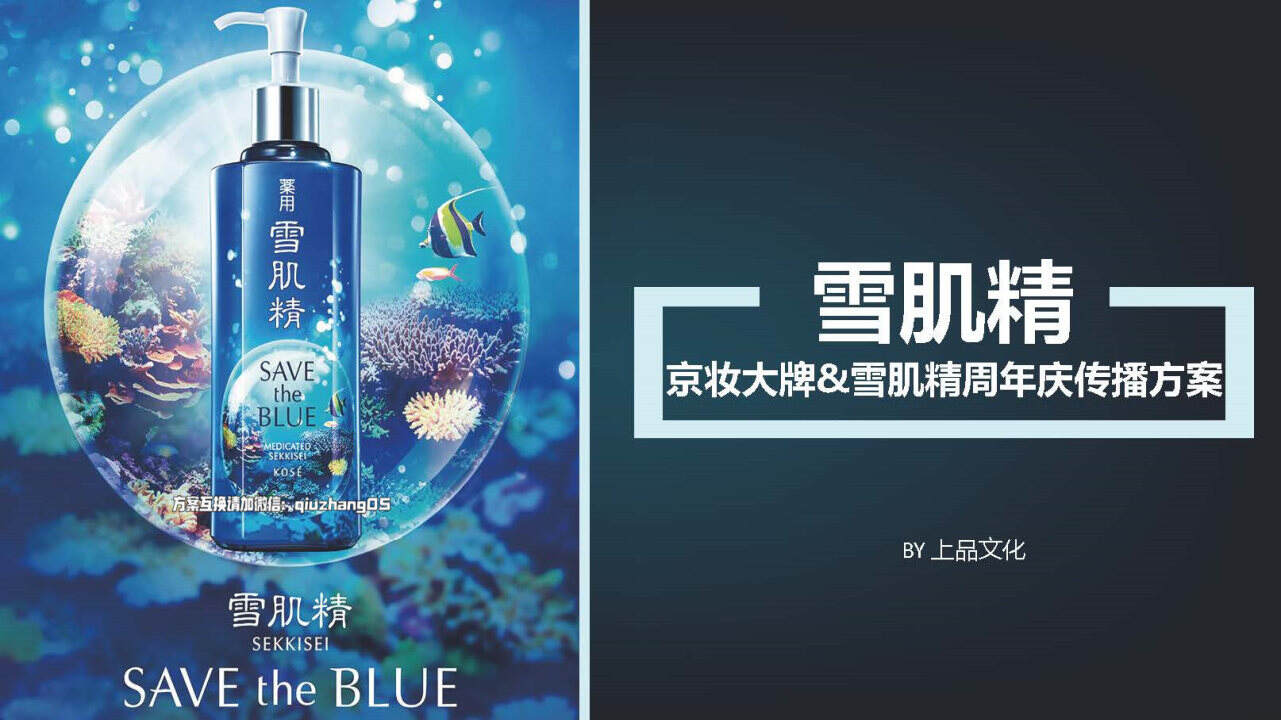 2020雪肌精京妆大牌周年庆传播方案