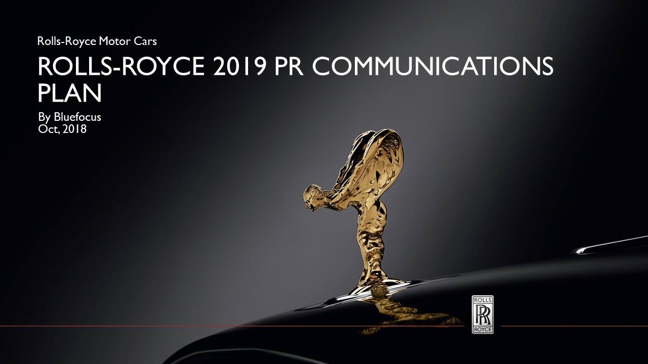 Rolls-Royce PR Communications Plan