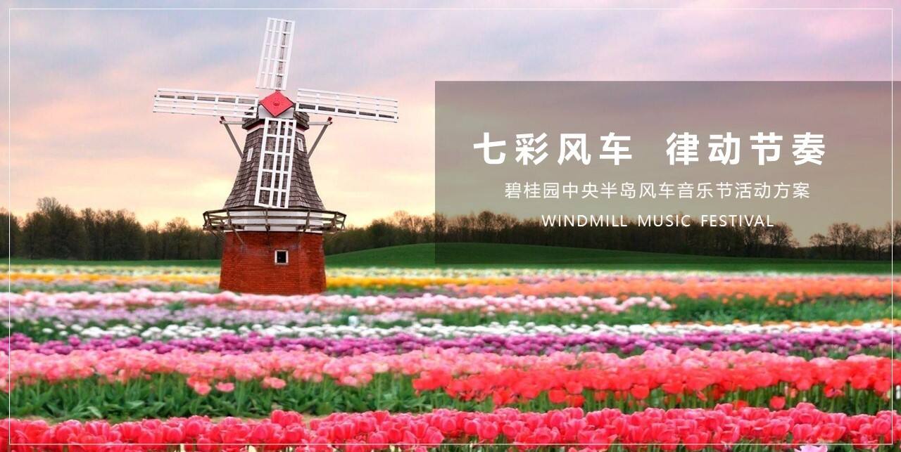 碧桂园中央半岛风车音乐节活动方案