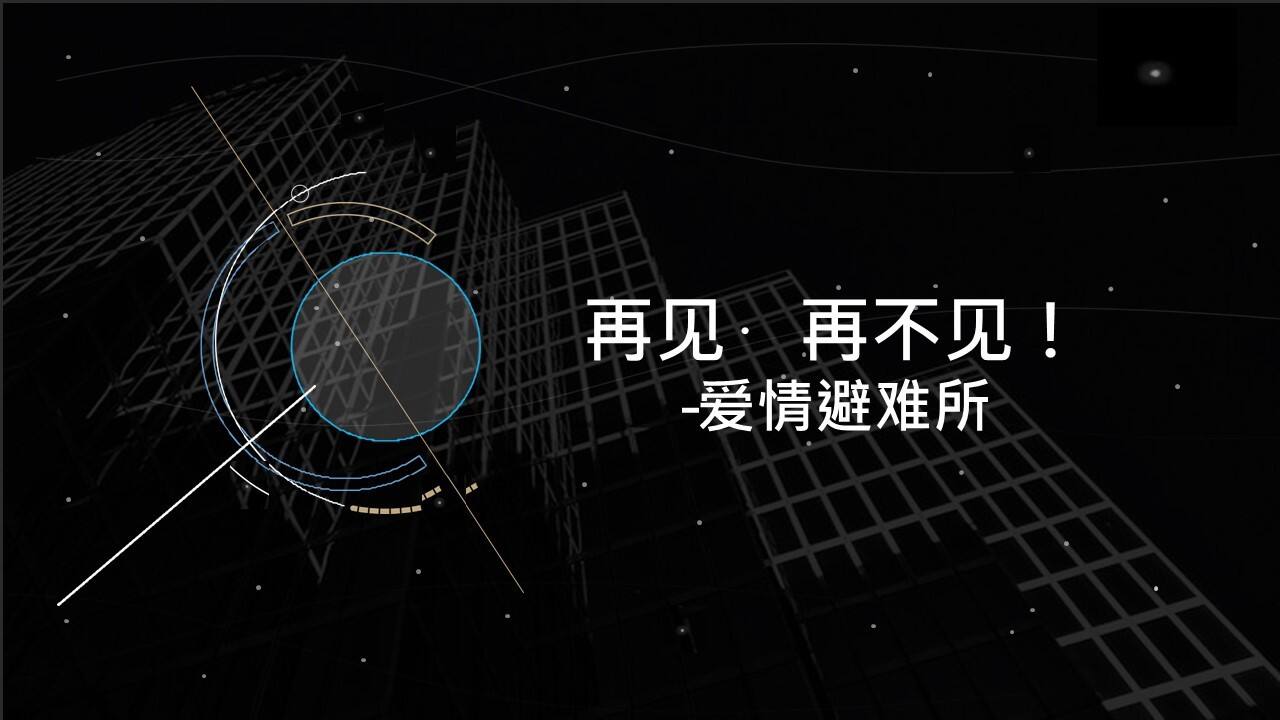 “再见再不见” 爱情避难所创意策划案