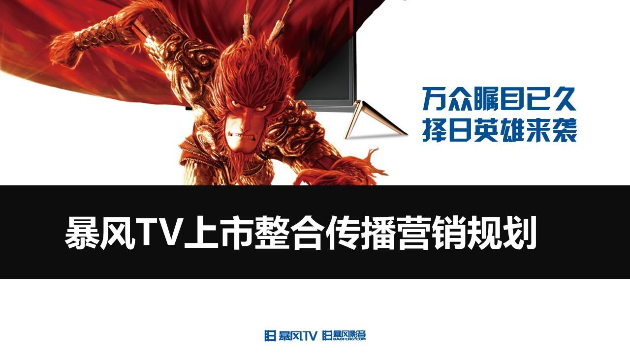 暴风TV网络营销传播规划案