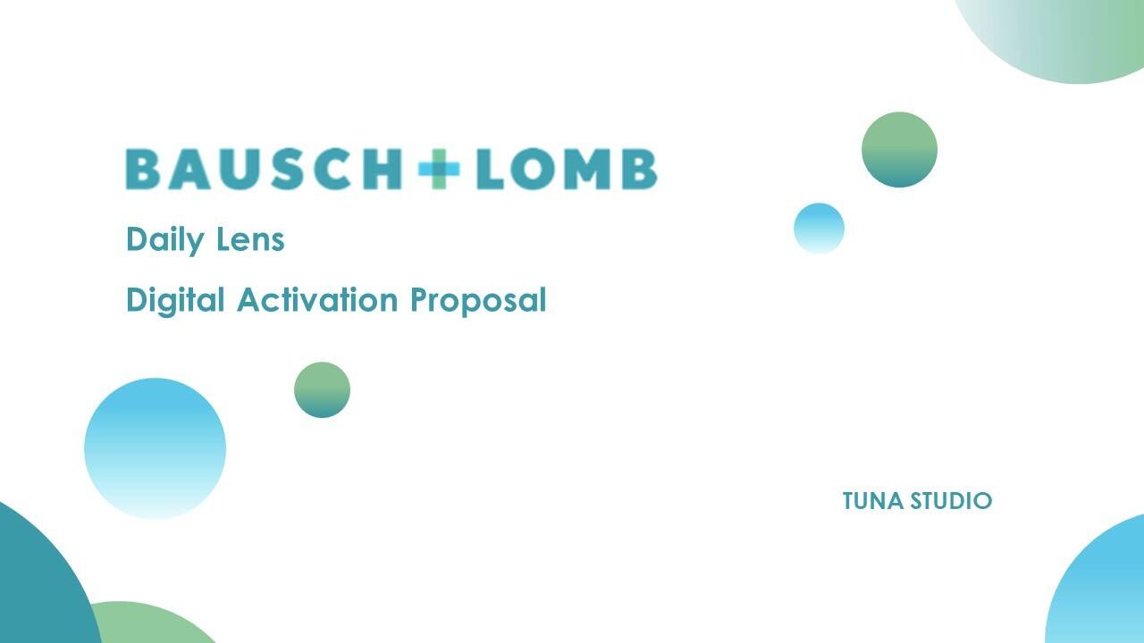 博士伦日抛数字营销方案【隐形眼镜】