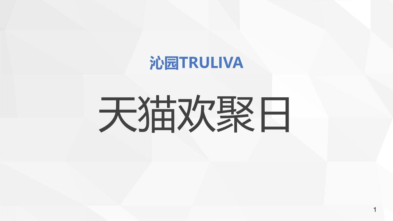 沁园天猫欢聚日营销方案