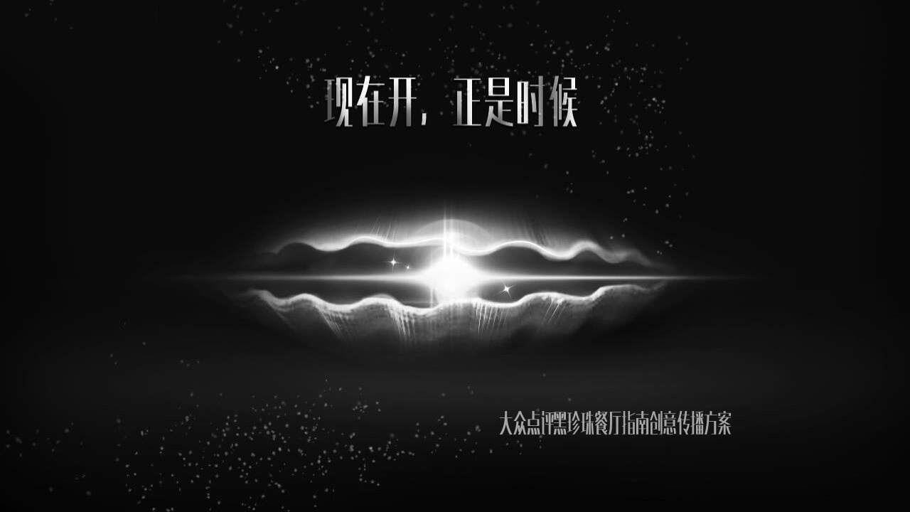 2020大众点评黑珍珠餐厅指南创意传播方案