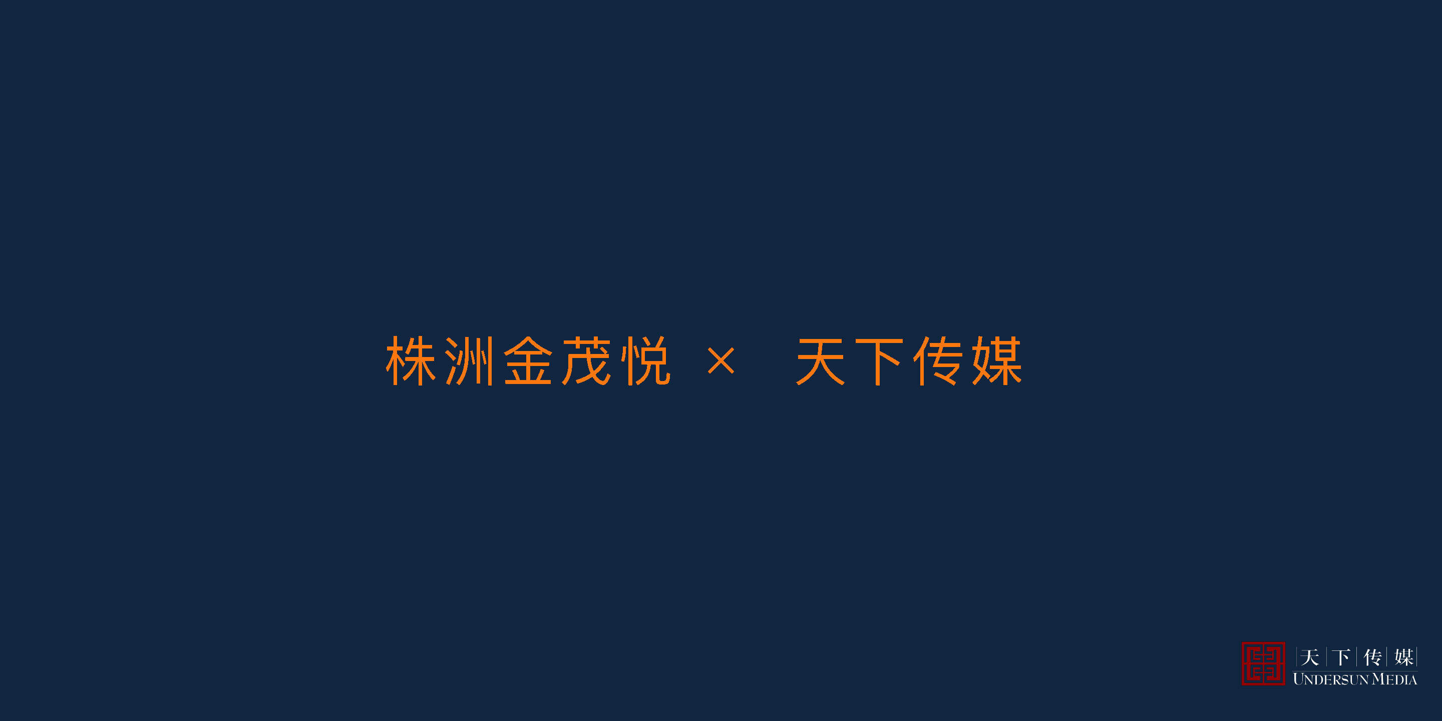 株洲金茂悦广告全案