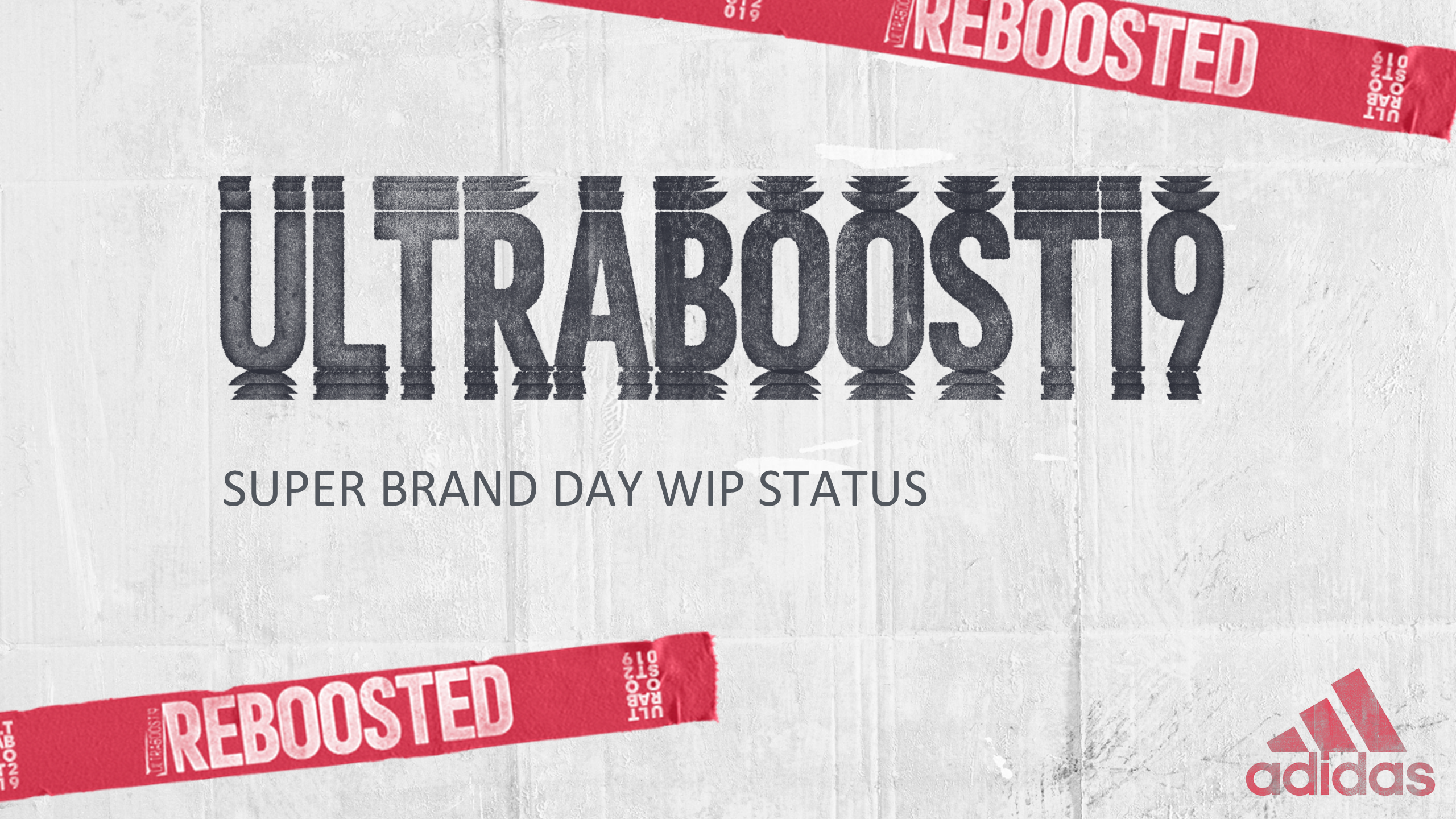 adidas SBD WIP超品日营销方案