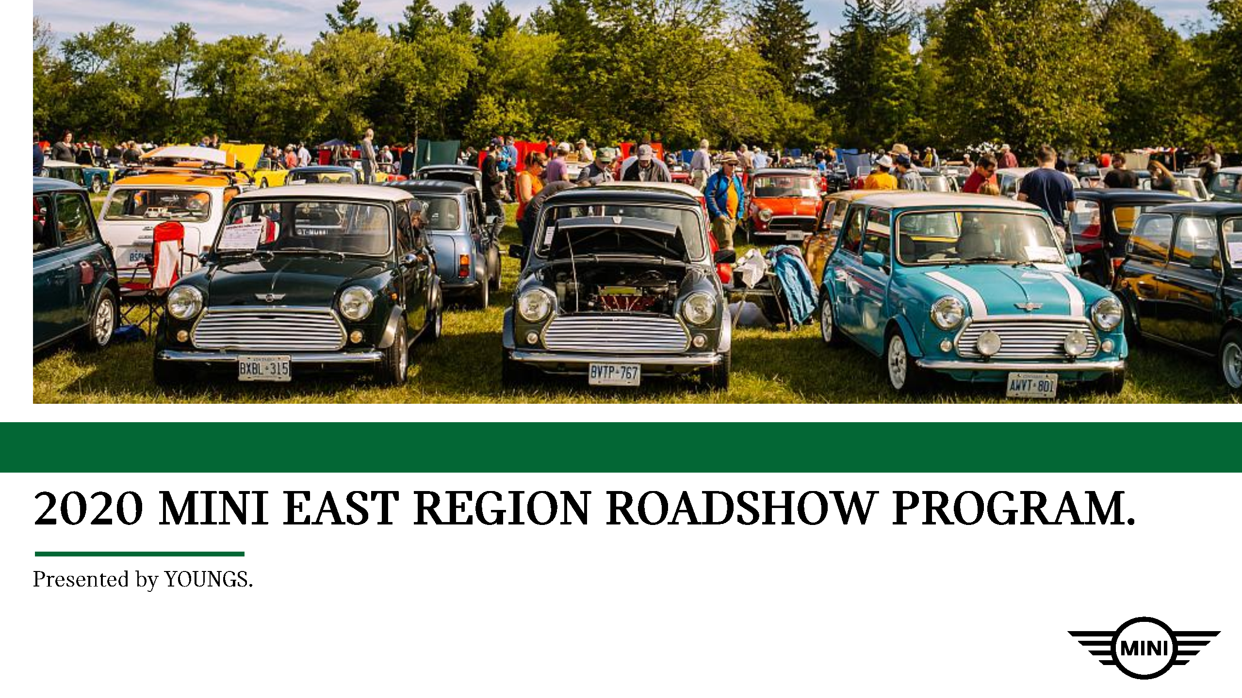 2020MINI东区路演方案【英文】 East Region Roadshow Program