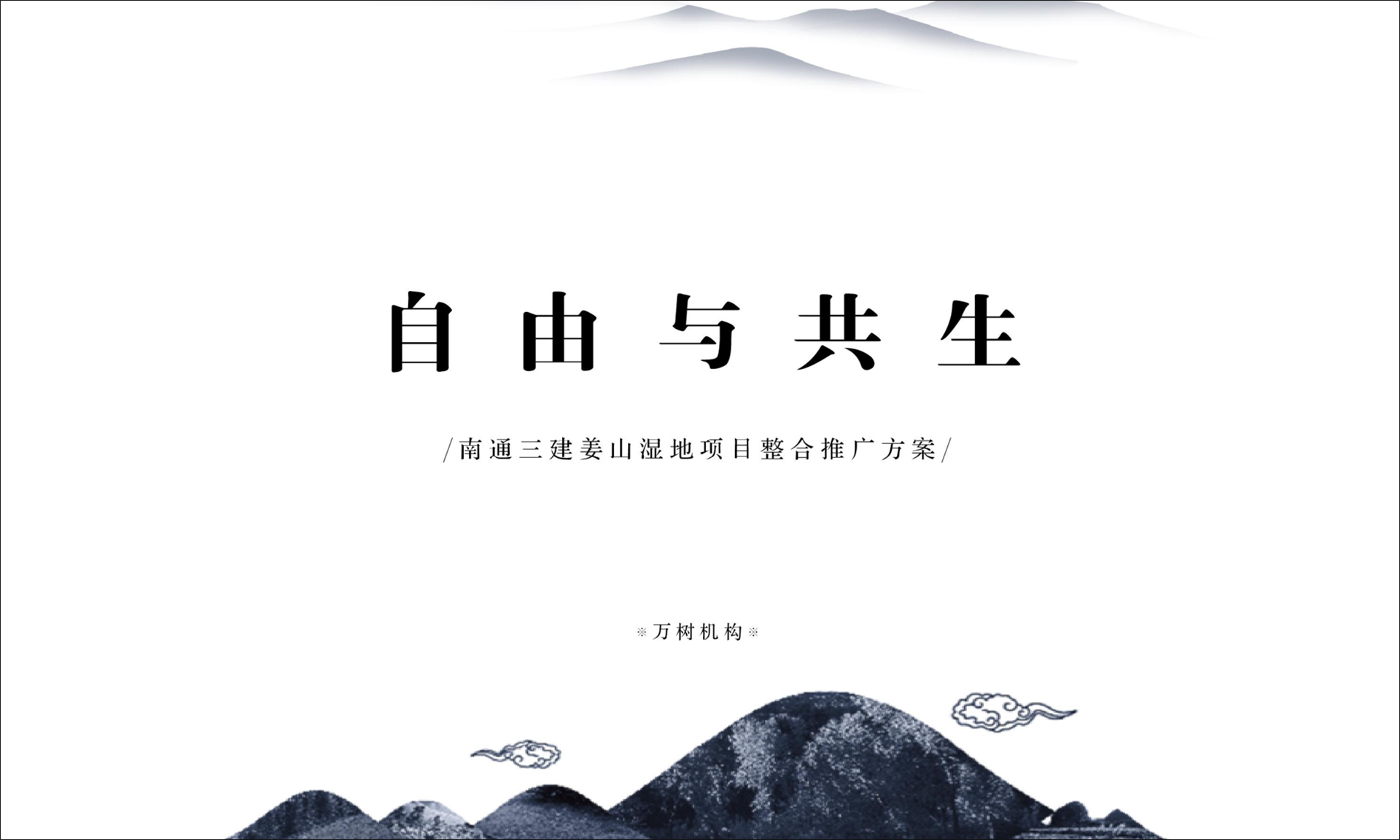 2020姜山湿地文旅项目整合推广方案