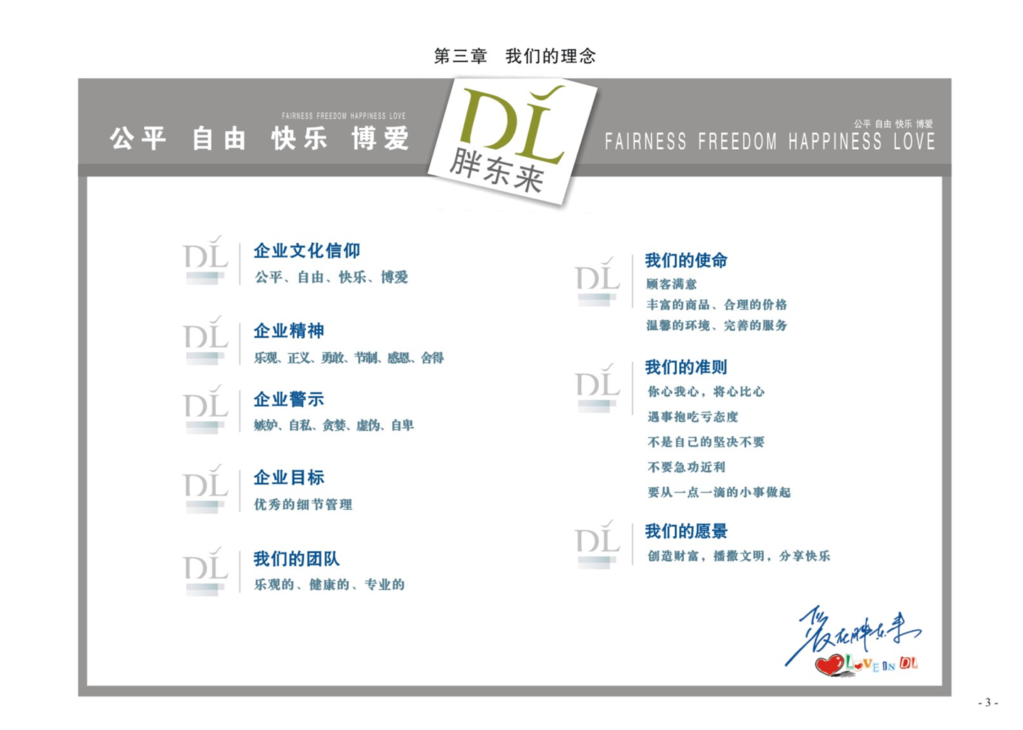 胖东来企业文化指导手册