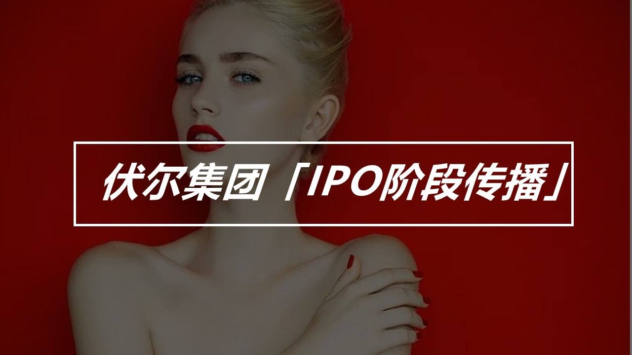 某集团IPO上市阶段传播活动规划