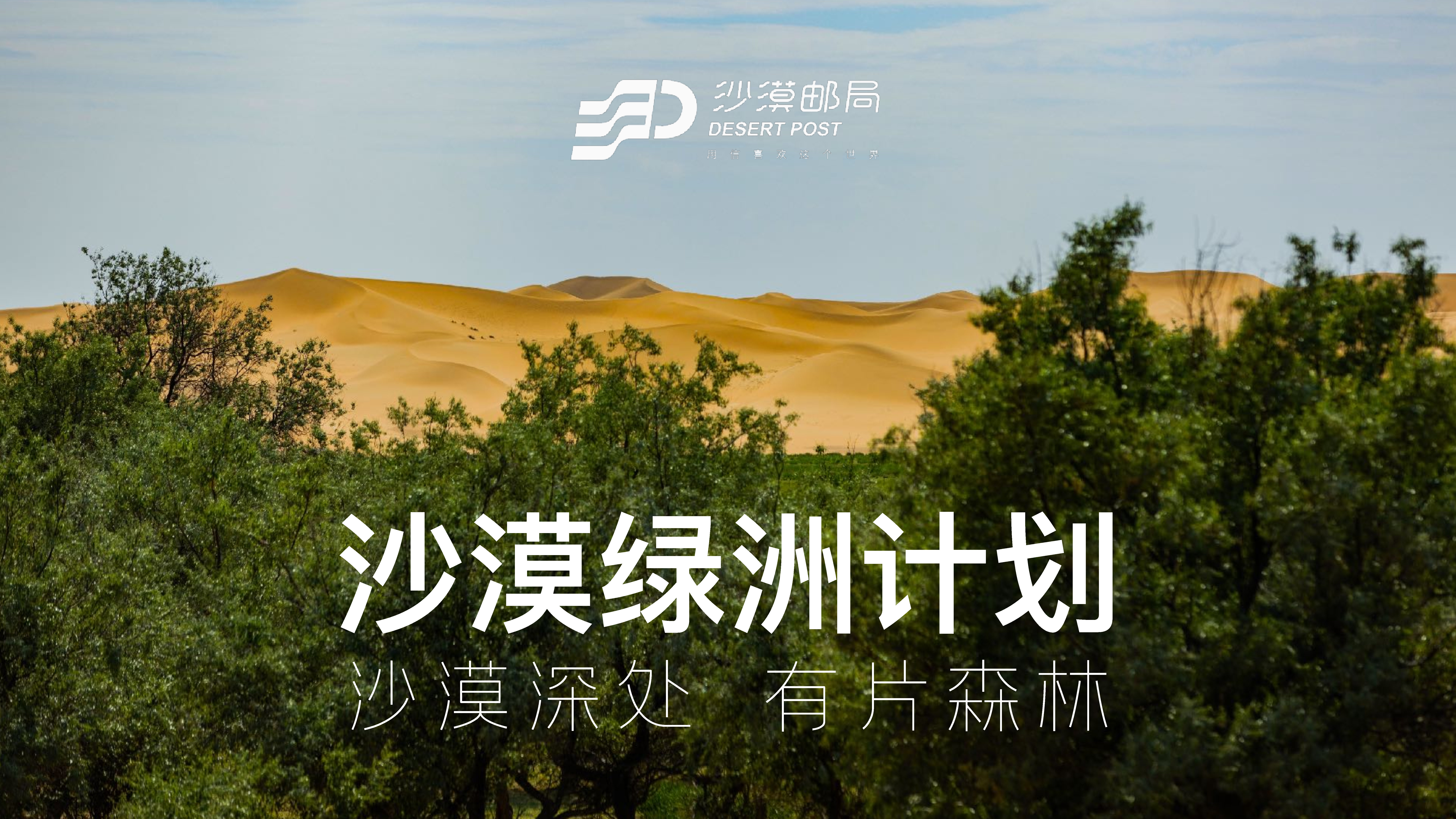2023中国邮政沙漠绿洲计划方案