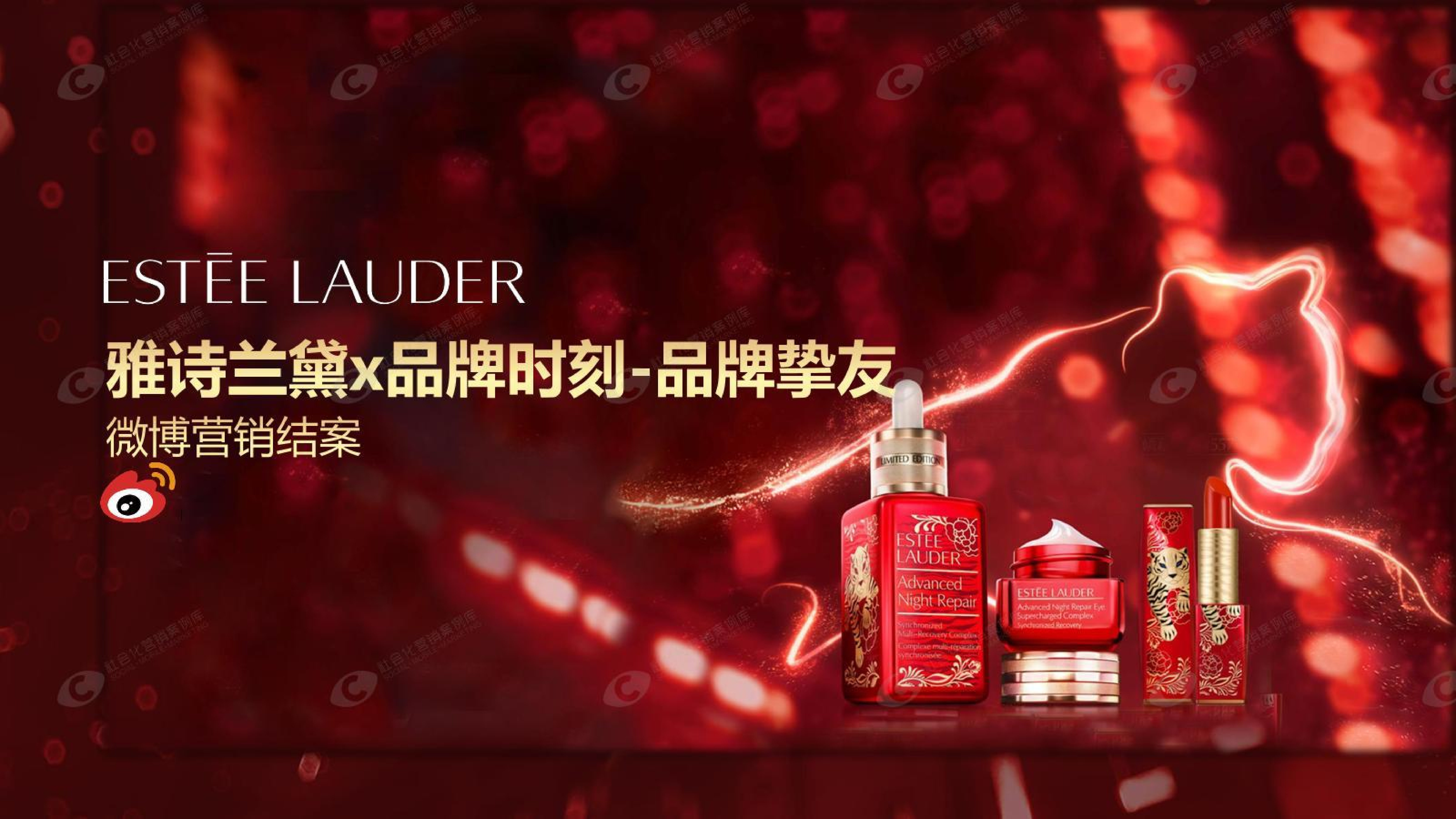 雅诗兰黛新年限定系列包装种草方案