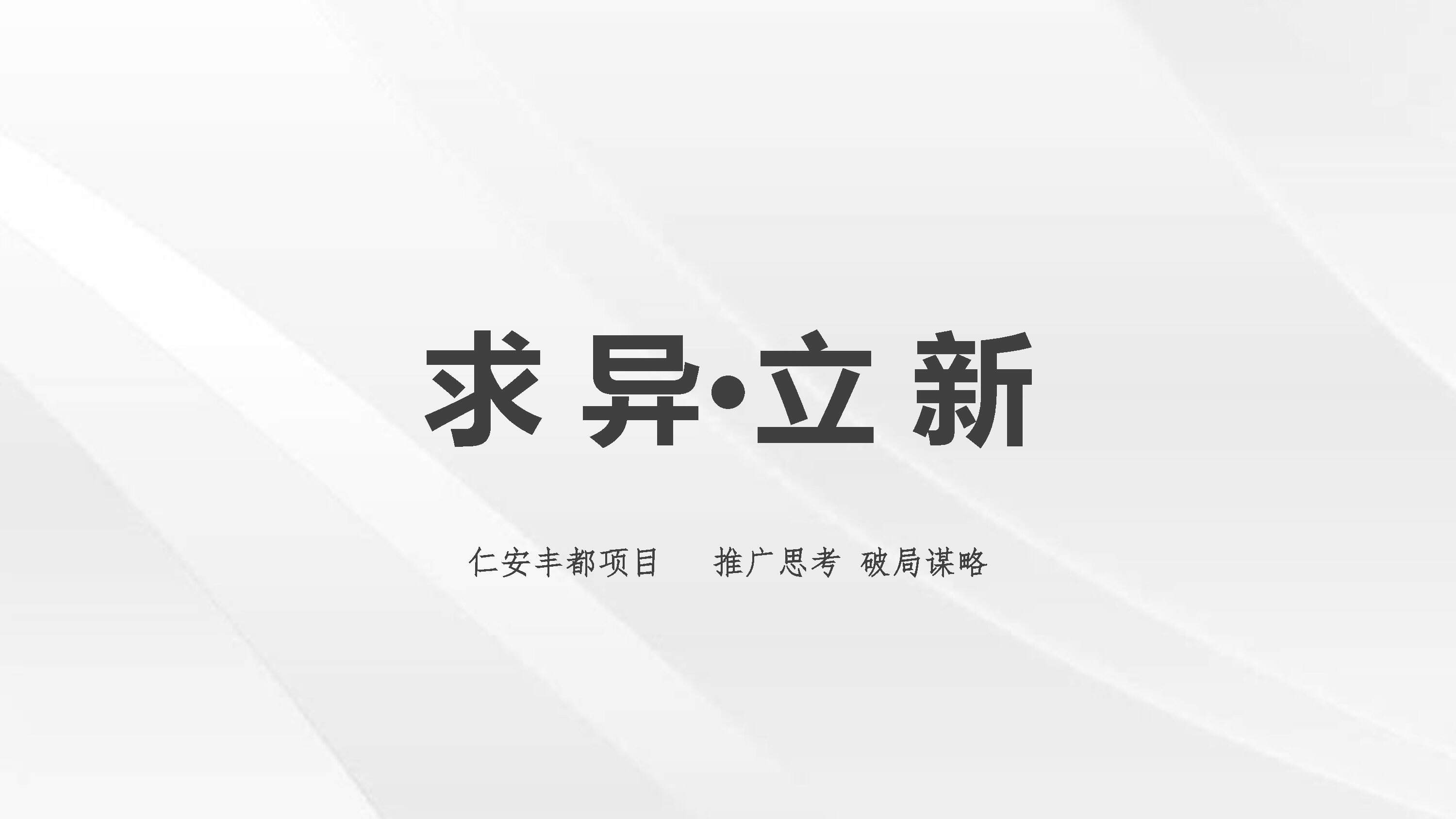 2022别墅项目整合推广方案