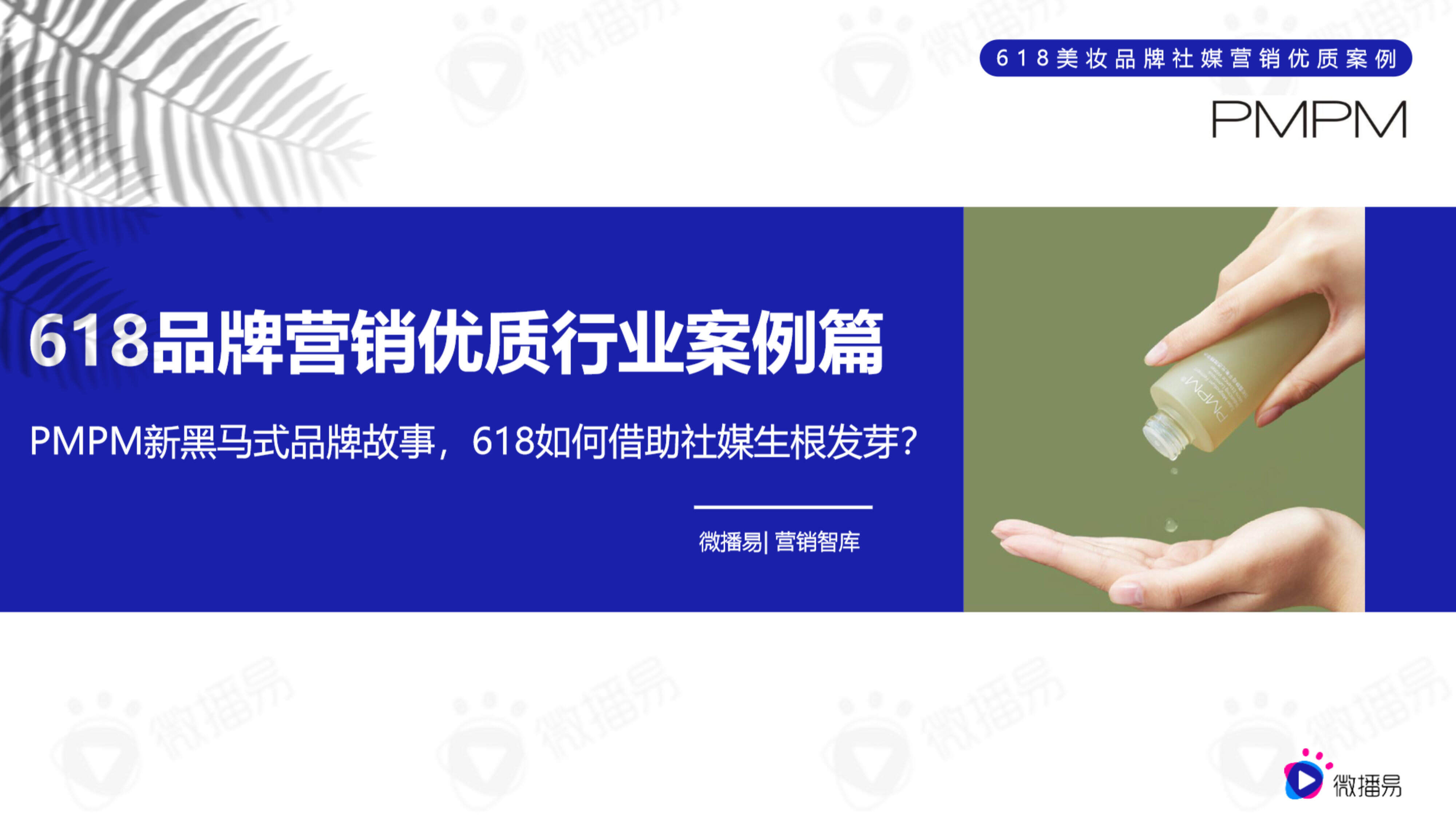 PMPM新黑马式品牌故事，618如何借助社媒生根发芽？方案