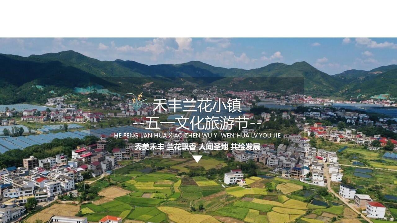 2022禾丰兰花小镇五一文化旅游节活动策划方案