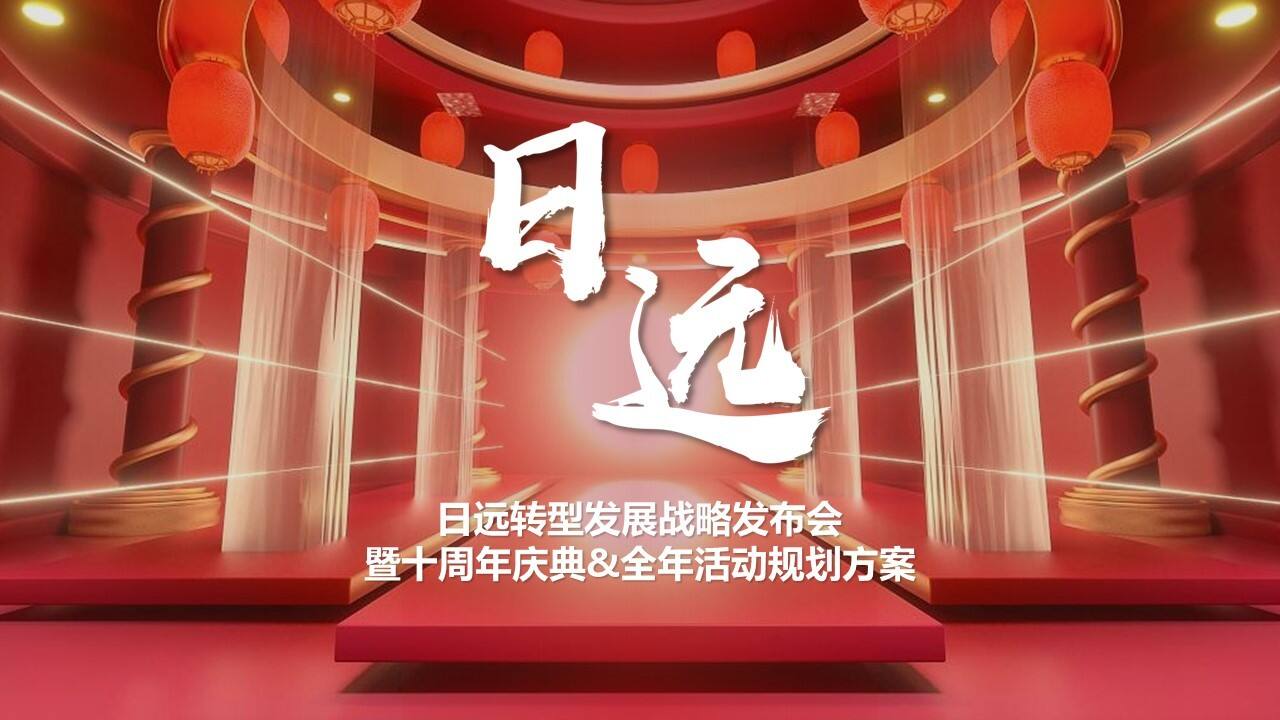 2022日远转型发展战略发布会暨十周年庆典&全年活动规划方案