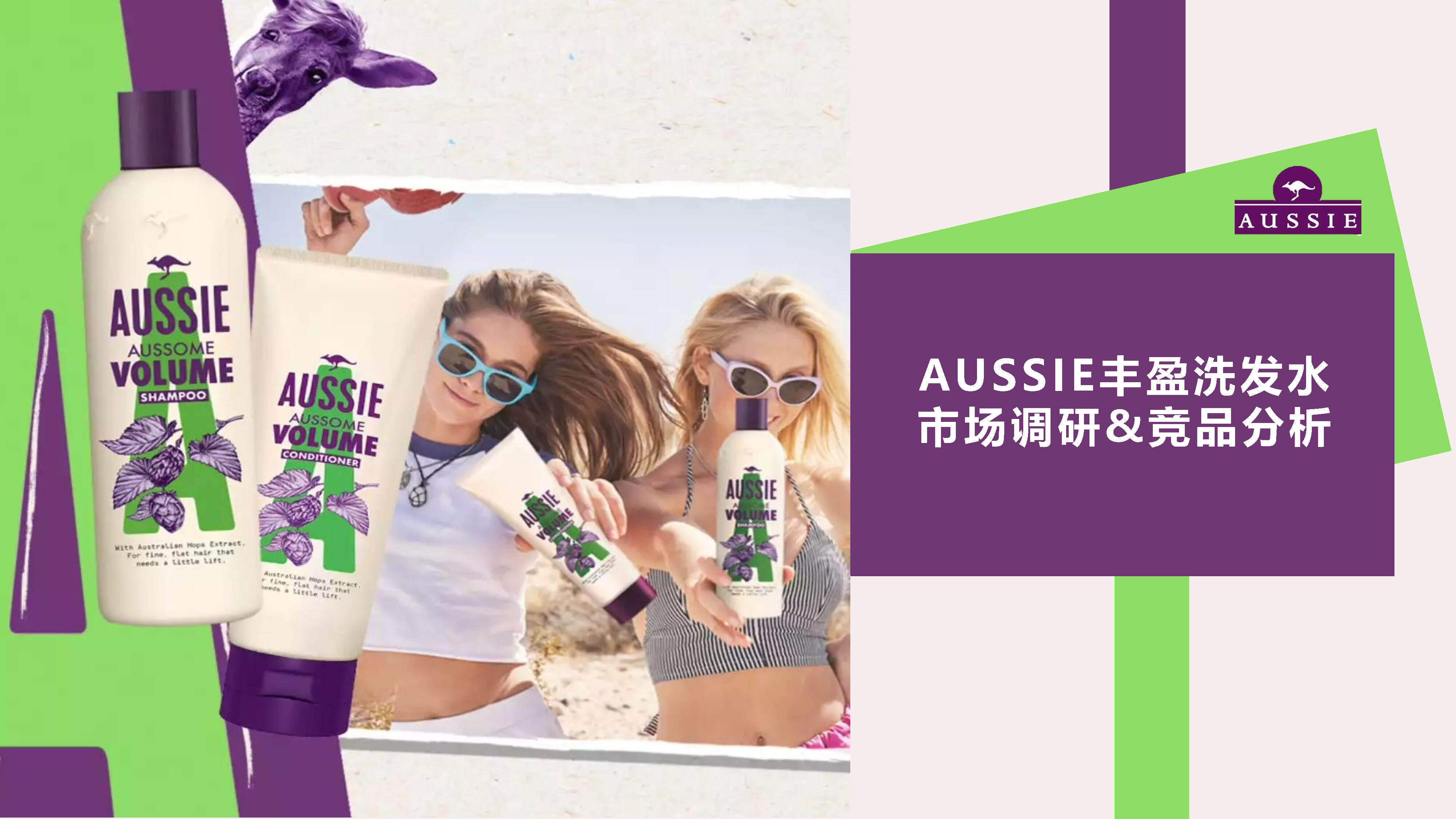 AUSSIE丰盈洗发水竞品分析
