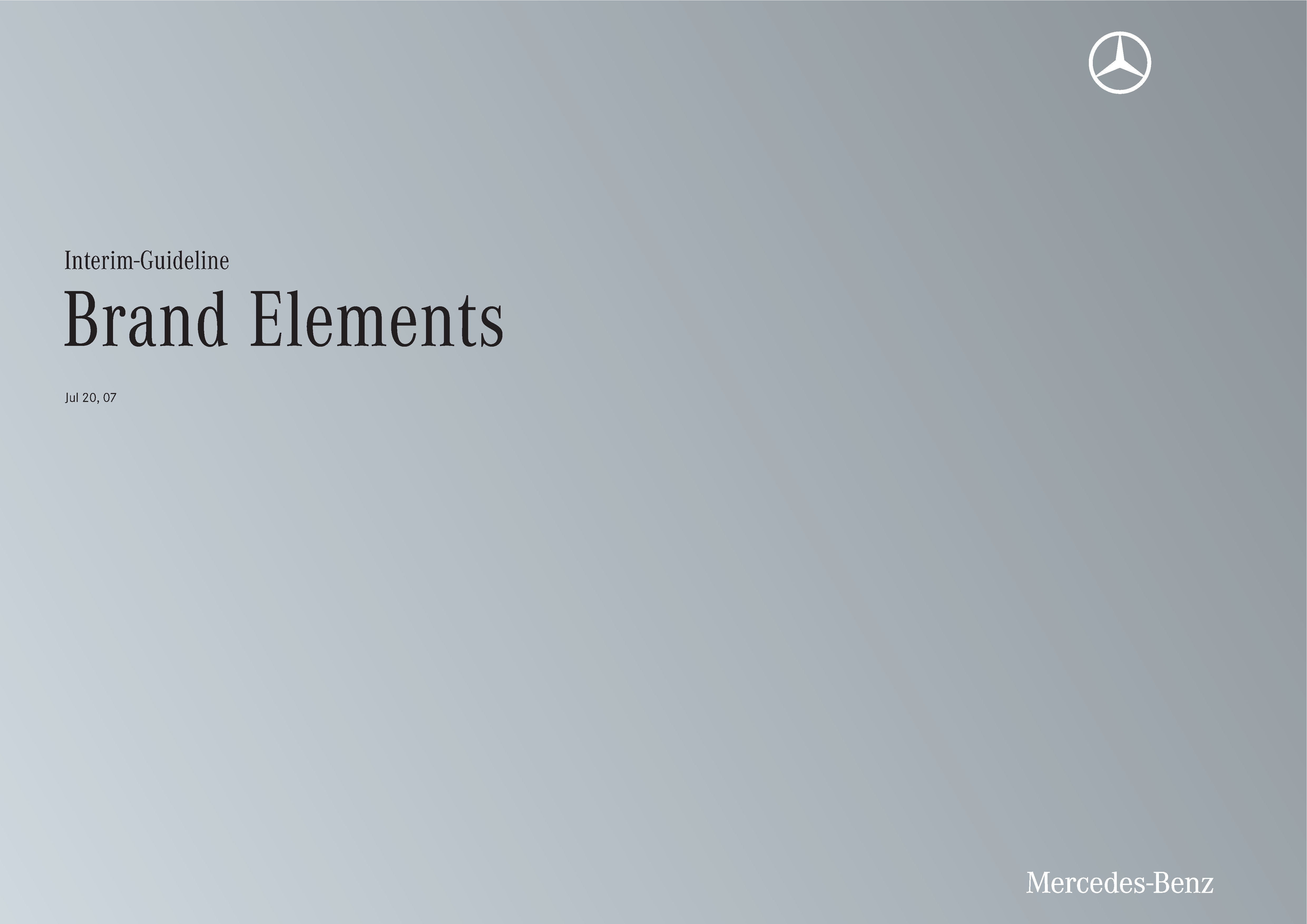 奔驰VI品牌手册