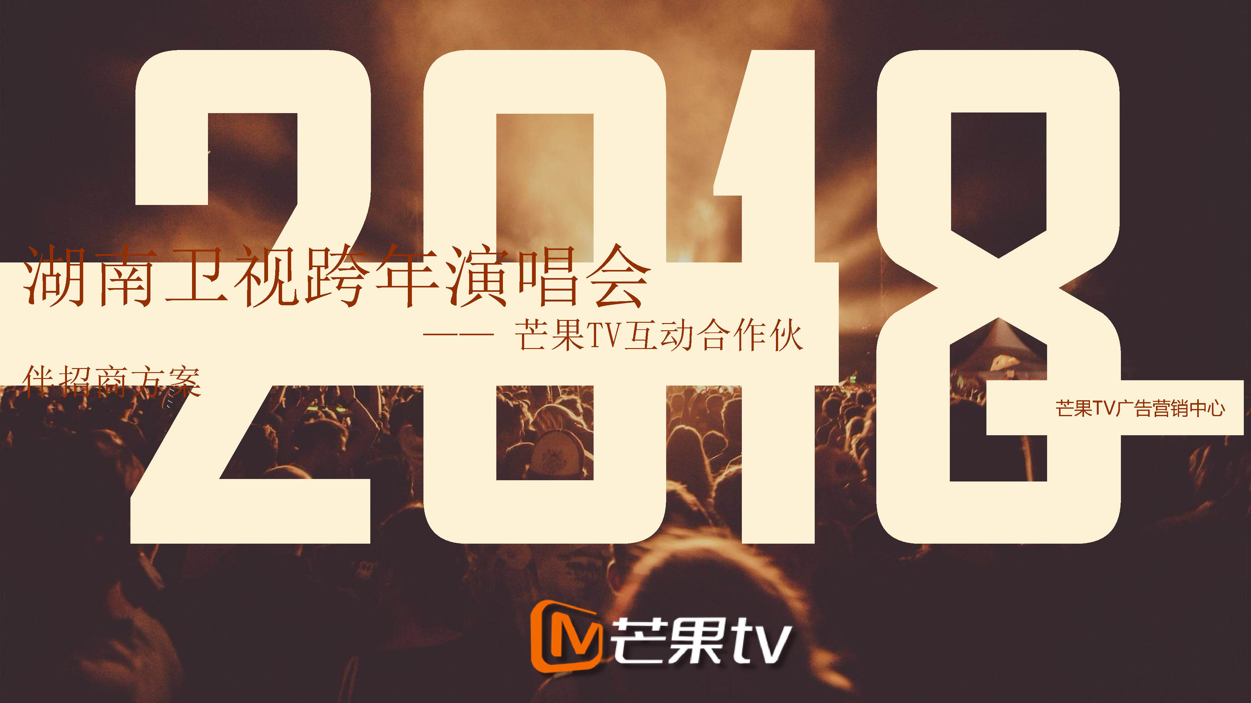 湖南卫视跨年演唱会互动合作伙伴招商方案