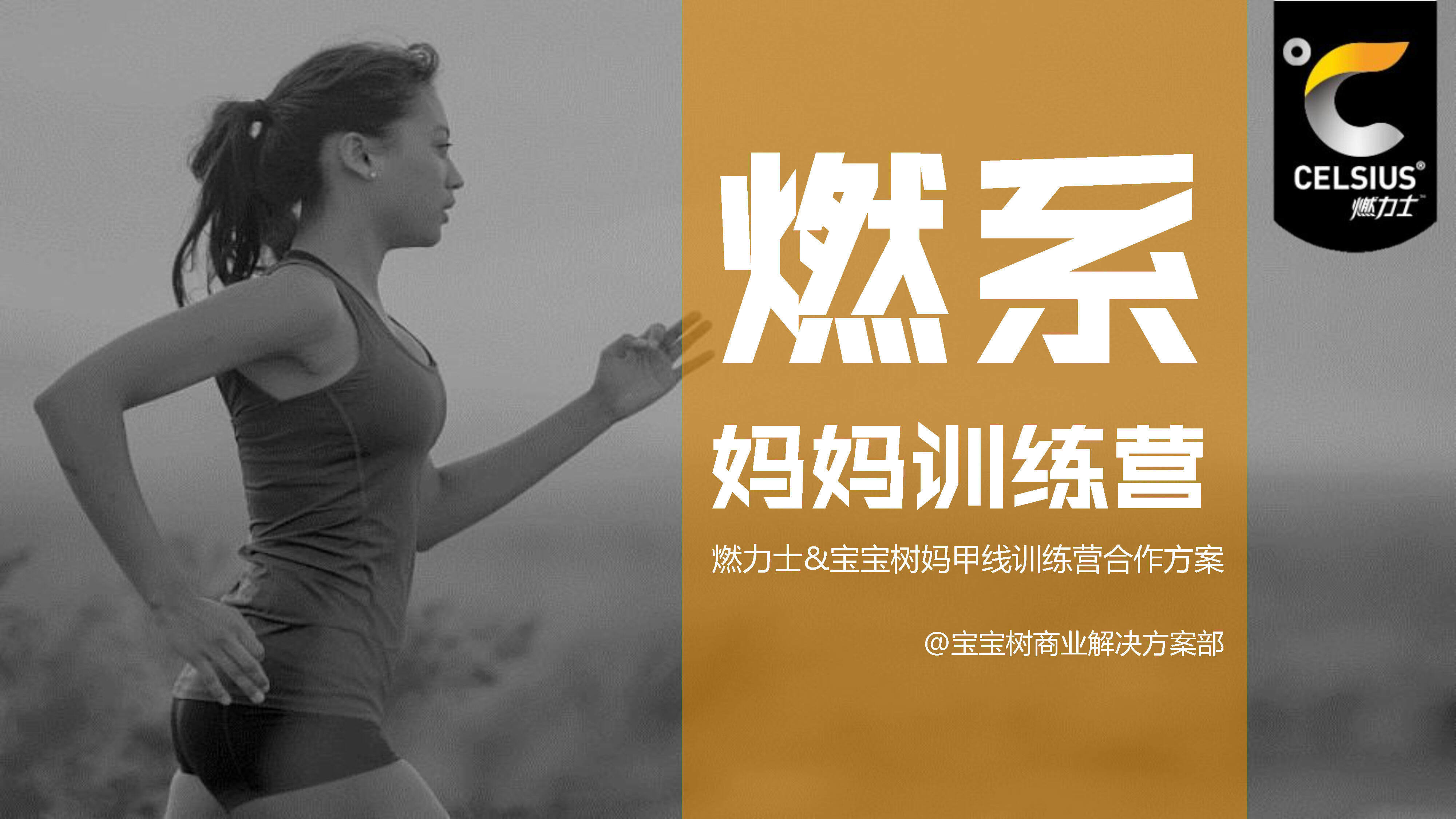 燃力士ｘ宝树妈甲线训练营合作方案