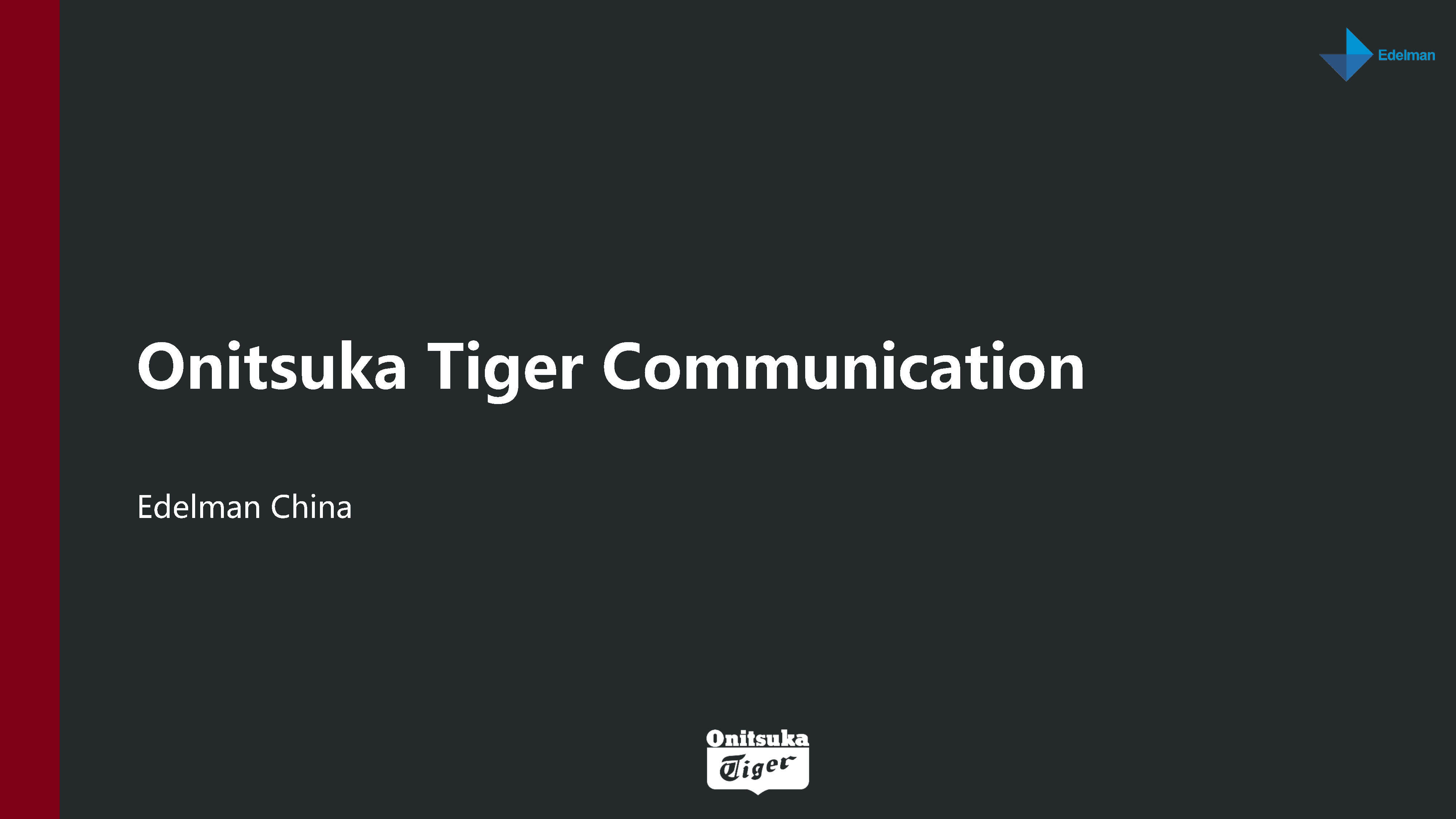 Repitch Onitsuka Tiger男鞋