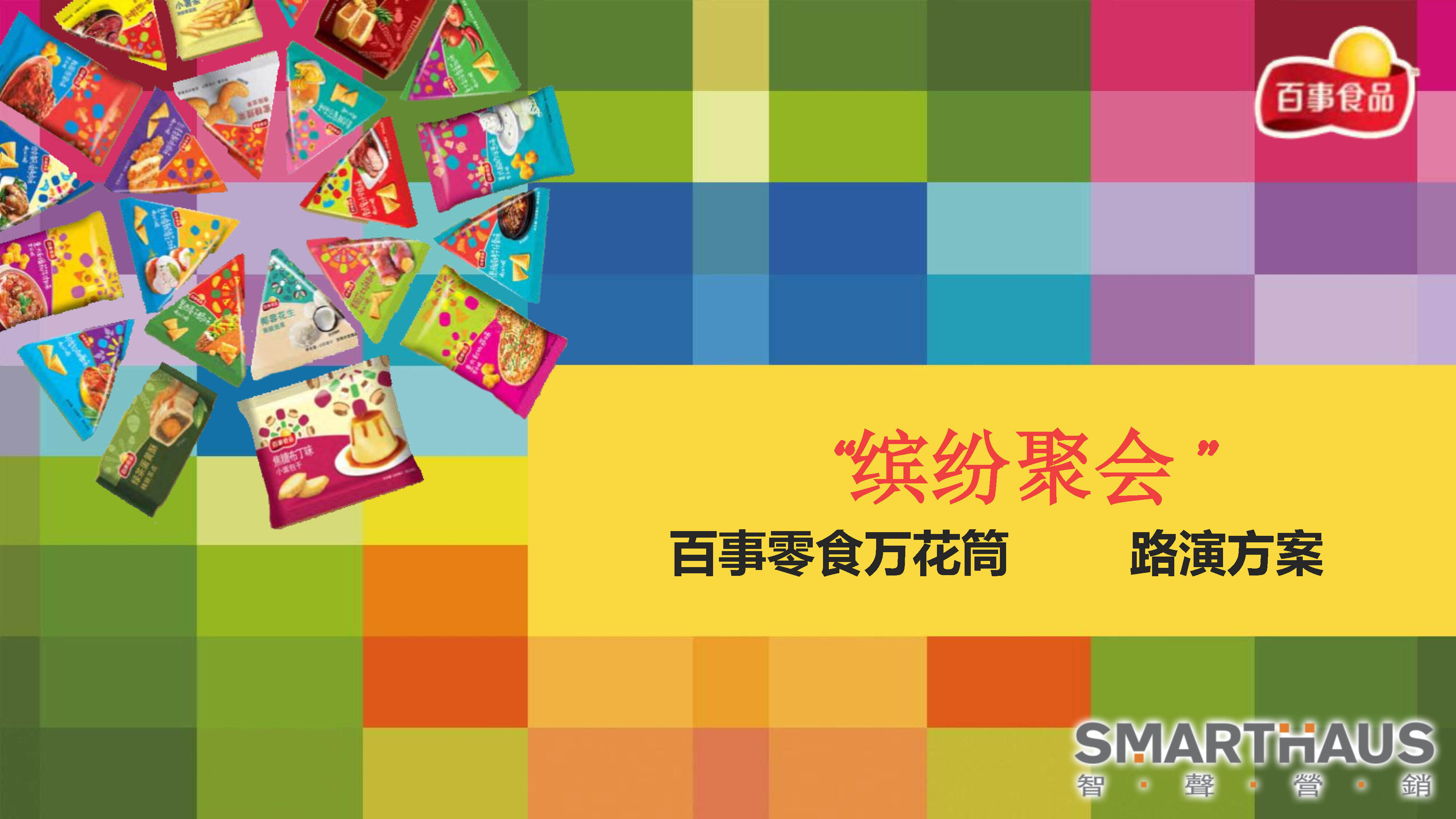 百事零食万花筒路演方案