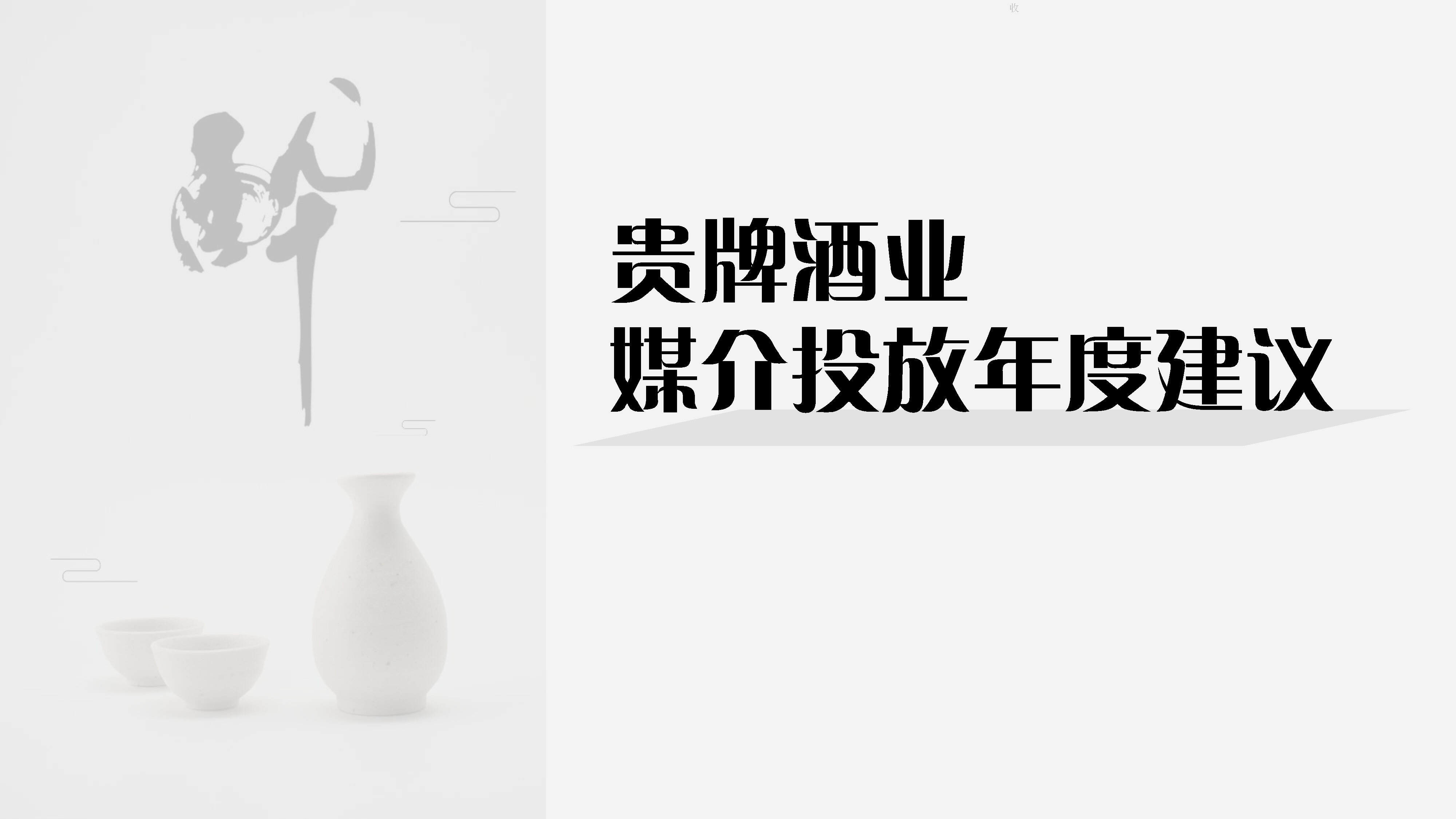 贵牌酒业媒介投放年度建议方案