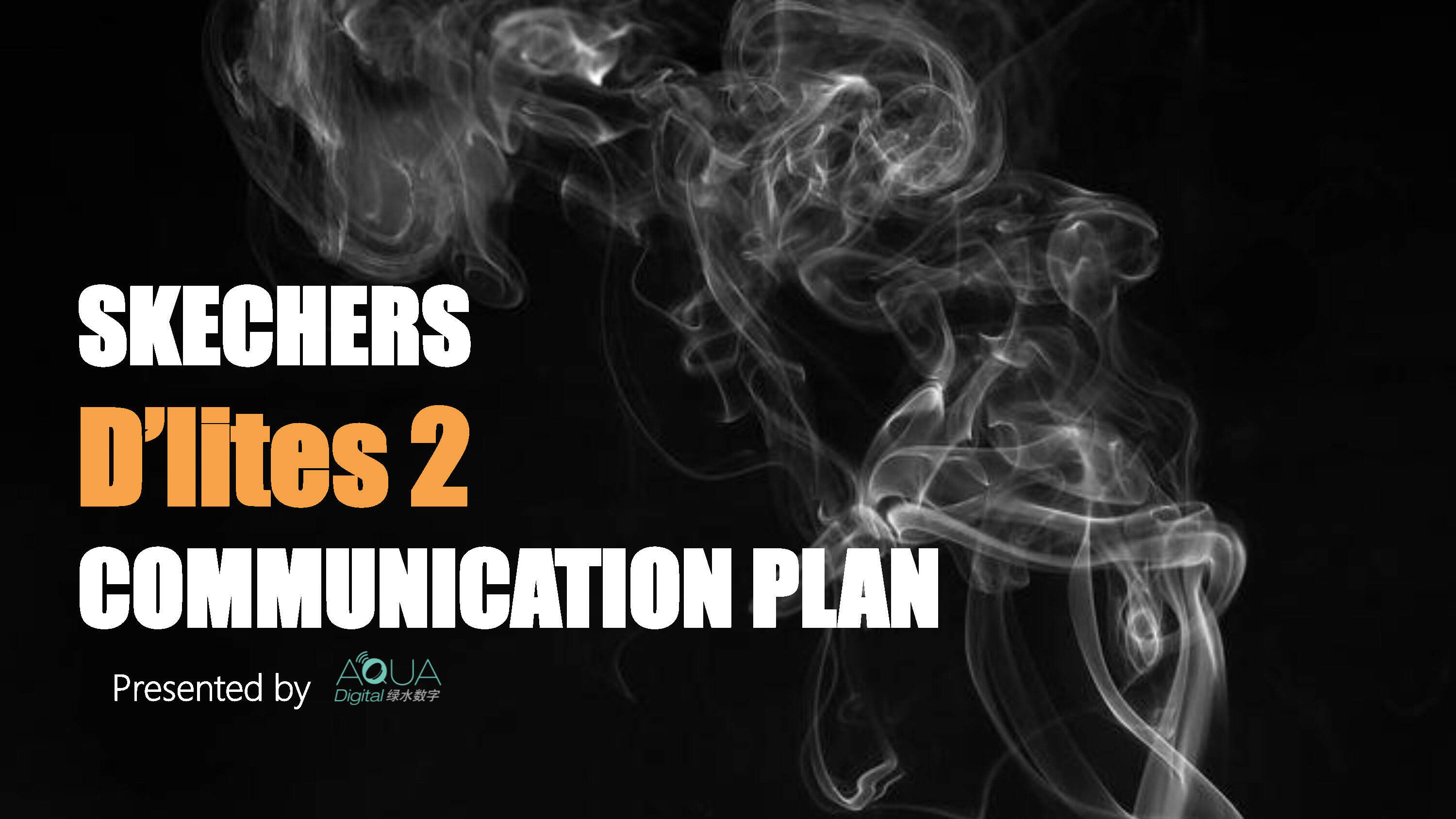 【AQUA绿水数字】斯凯奇运动鞋D'lites 上市沟通方案