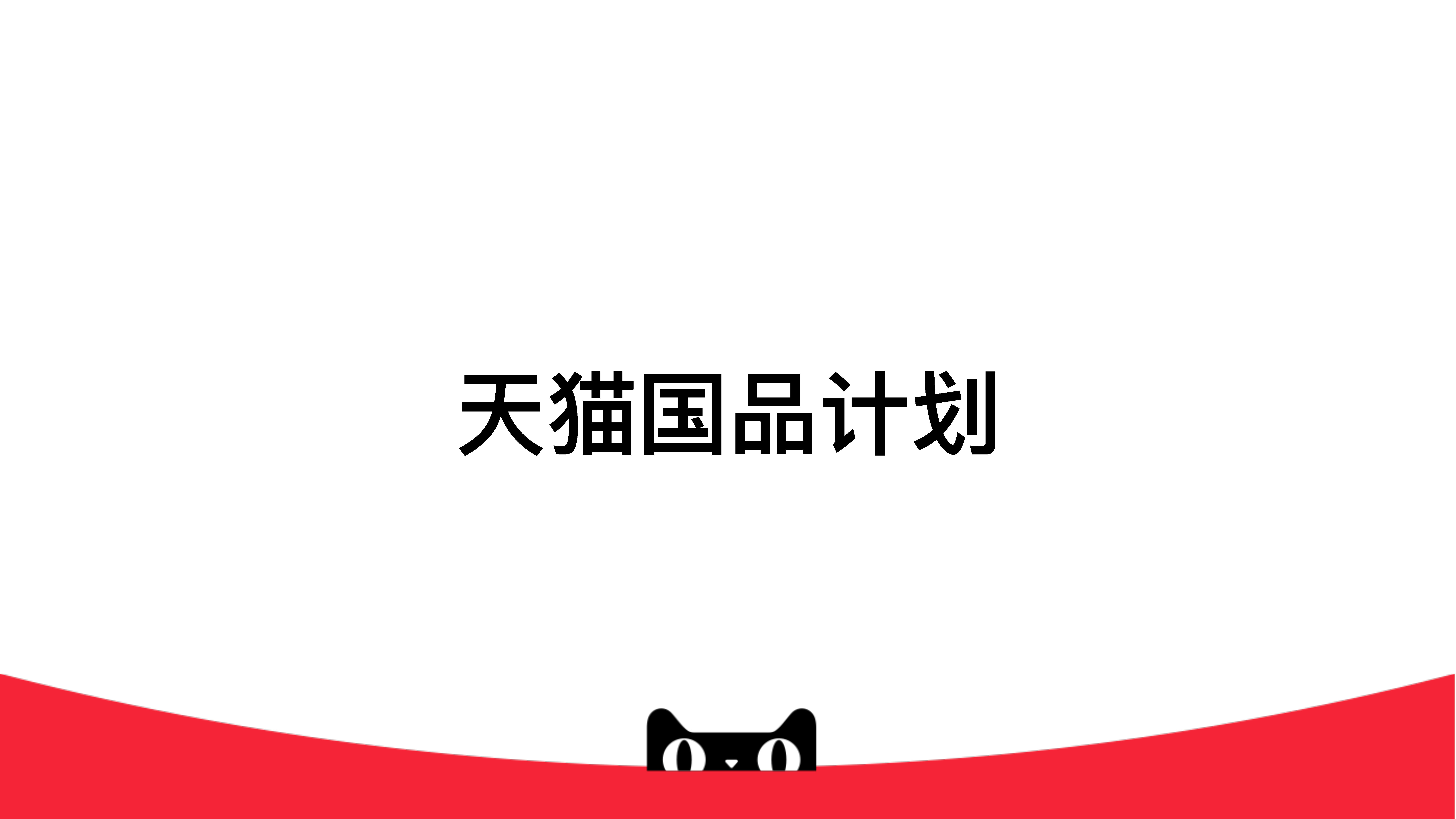 天猫国品计划方案&brief