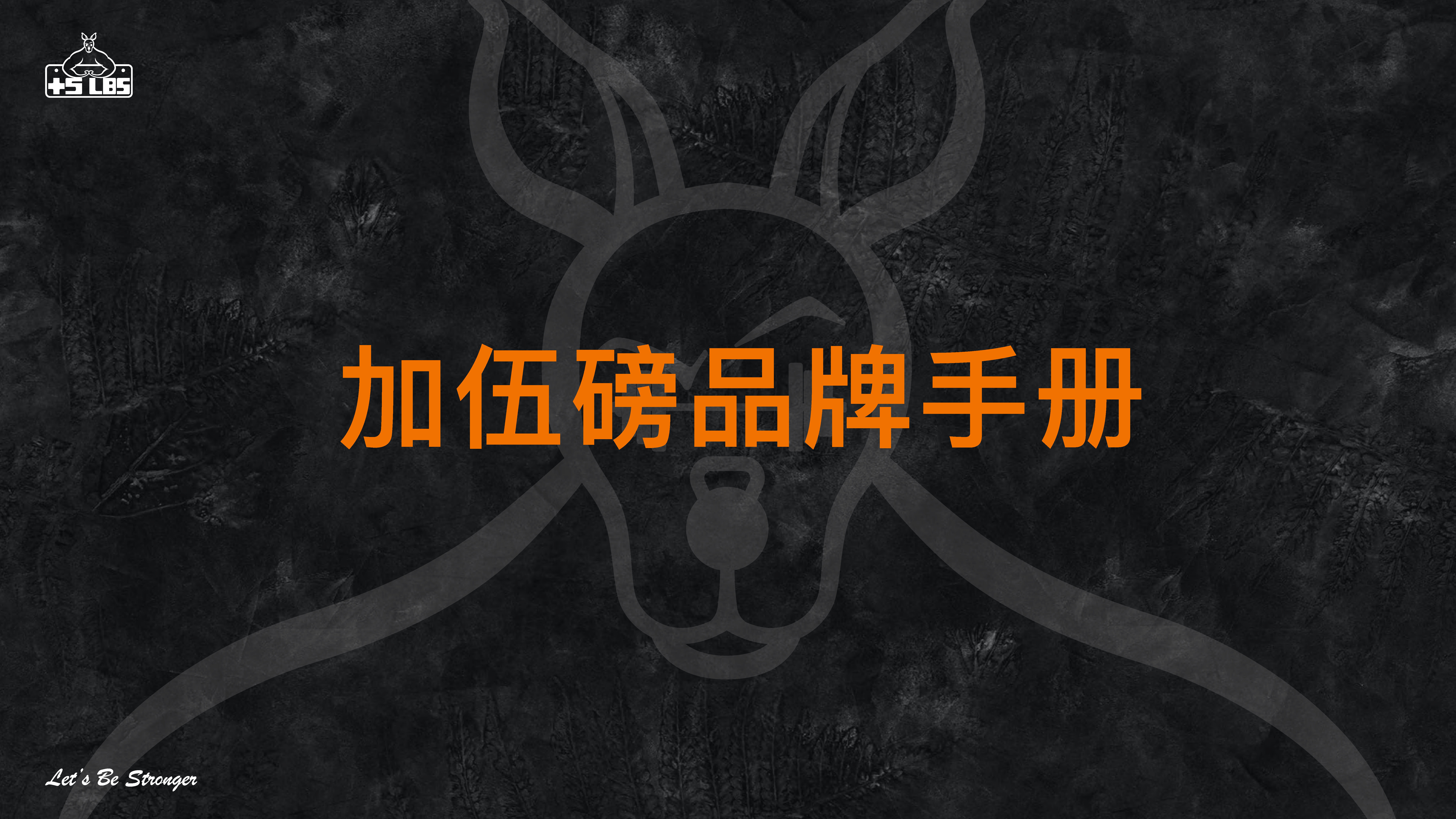 加伍磅品牌手册方案【健身】