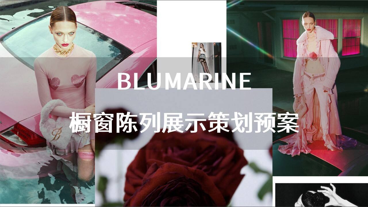 BLUMARINE橱窗陈列策划方案