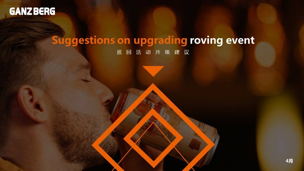 感德啤酒线下路演活动升级建议方案