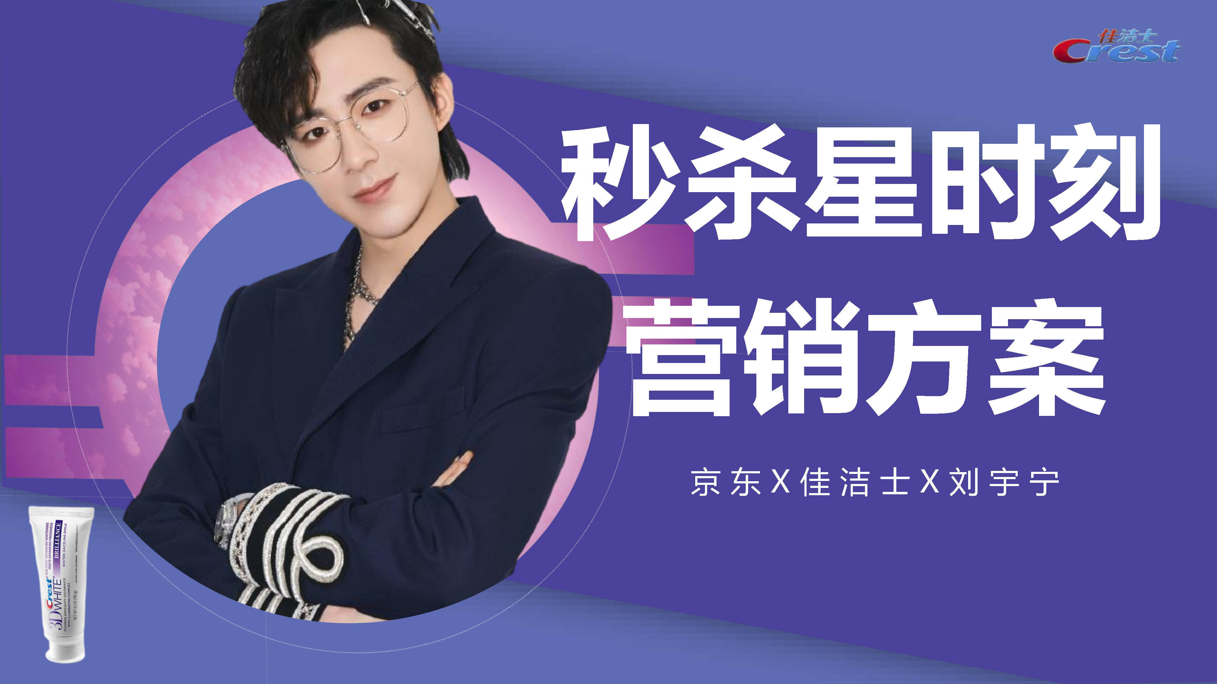 京东X佳洁士X刘宇宁秒杀星时刻营销方案