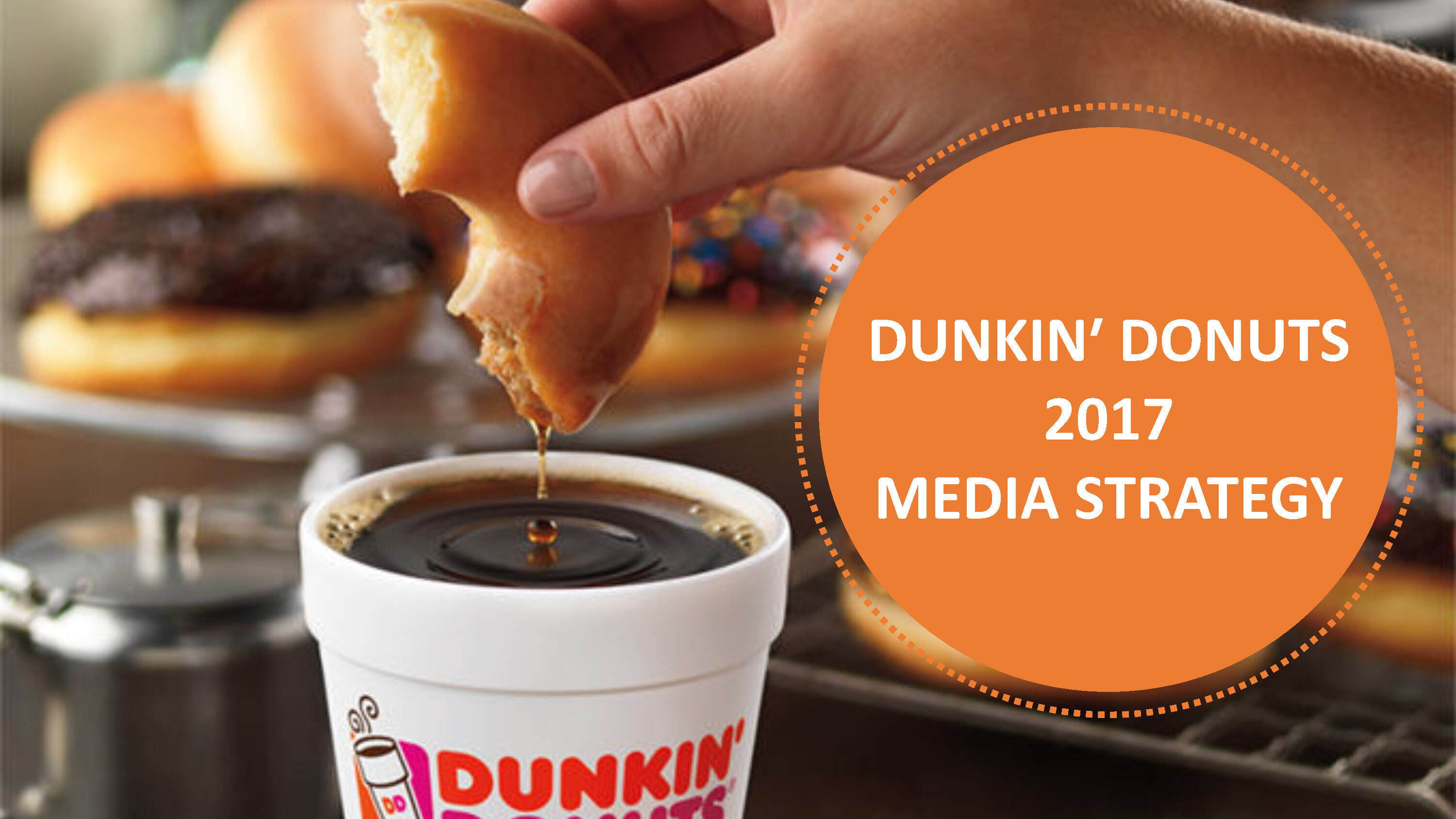 甜甜圈DunkinDonutsSocial Media Strategy