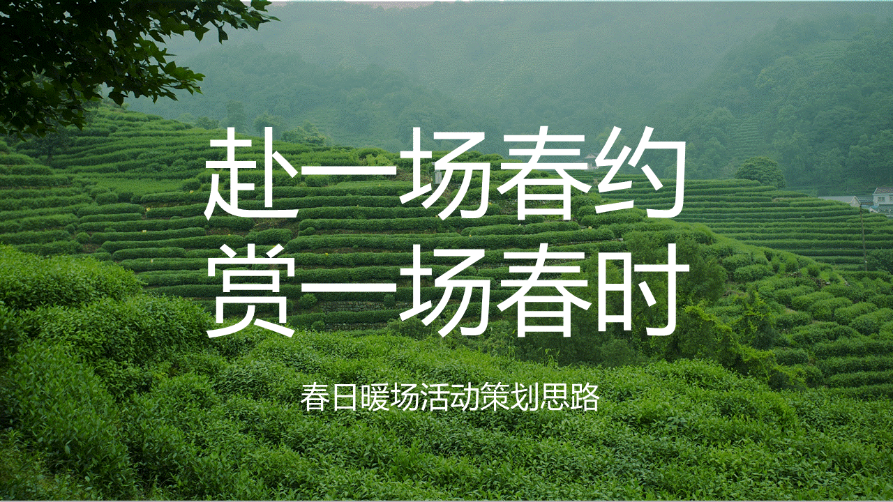 2022春日4-6月系列暖场（赴一场春约 赏一场春时主题）活动策划方案