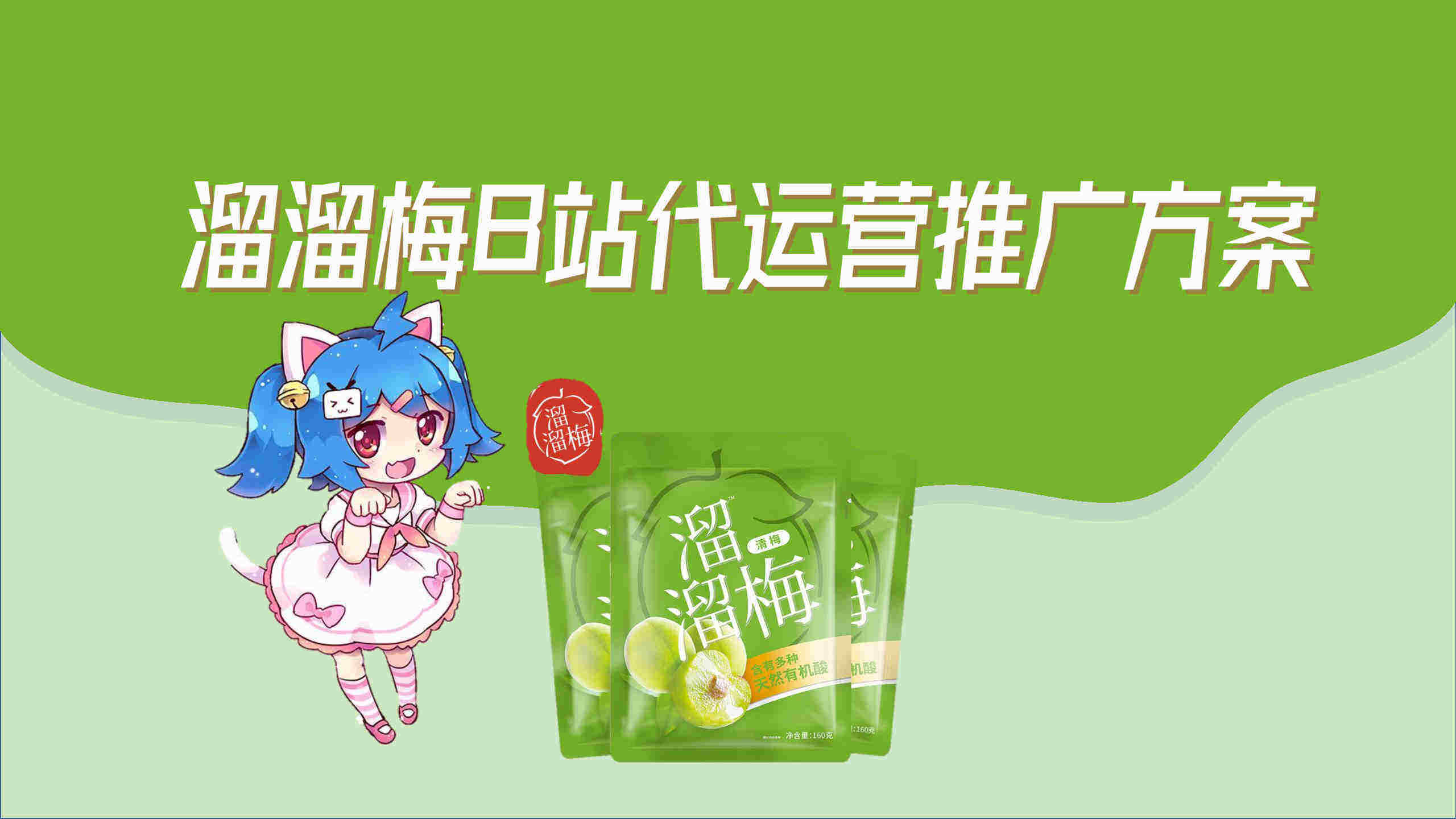 溜溜梅品牌B站代运营推广方案