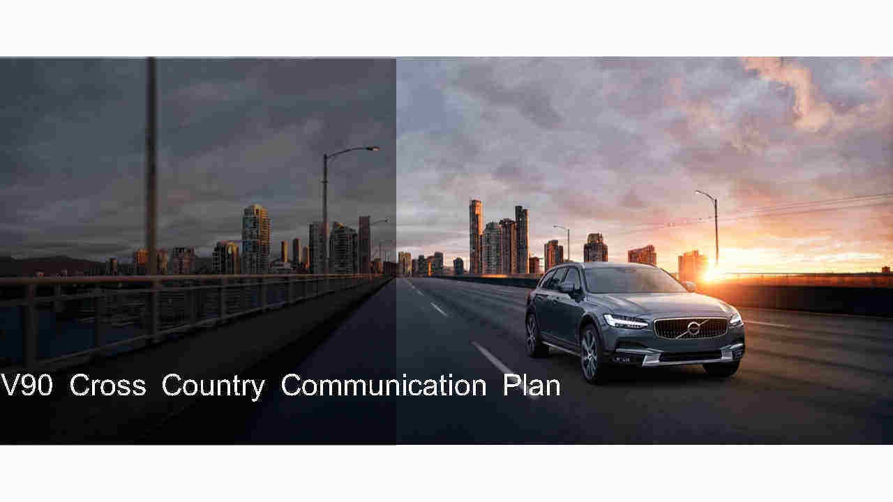 沃尔沃V90CC social communication plan