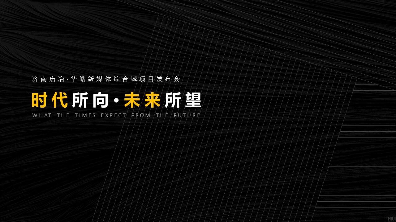 地产项目新媒体综合城项目发布会（时代所向·未来所望主题）活动策划方案