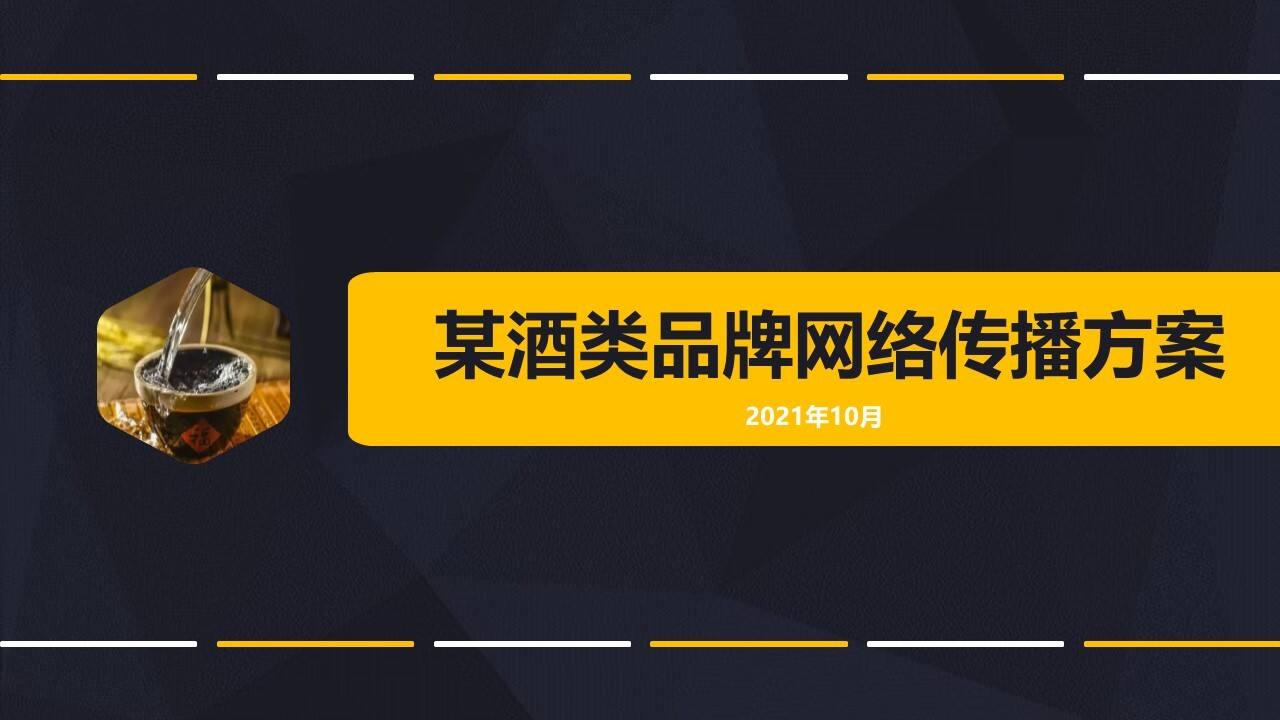 2021某酒类品牌网络传播方案