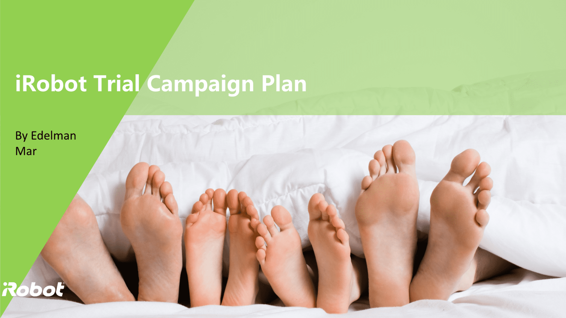 iRobot Campaign Plan for Apr-May